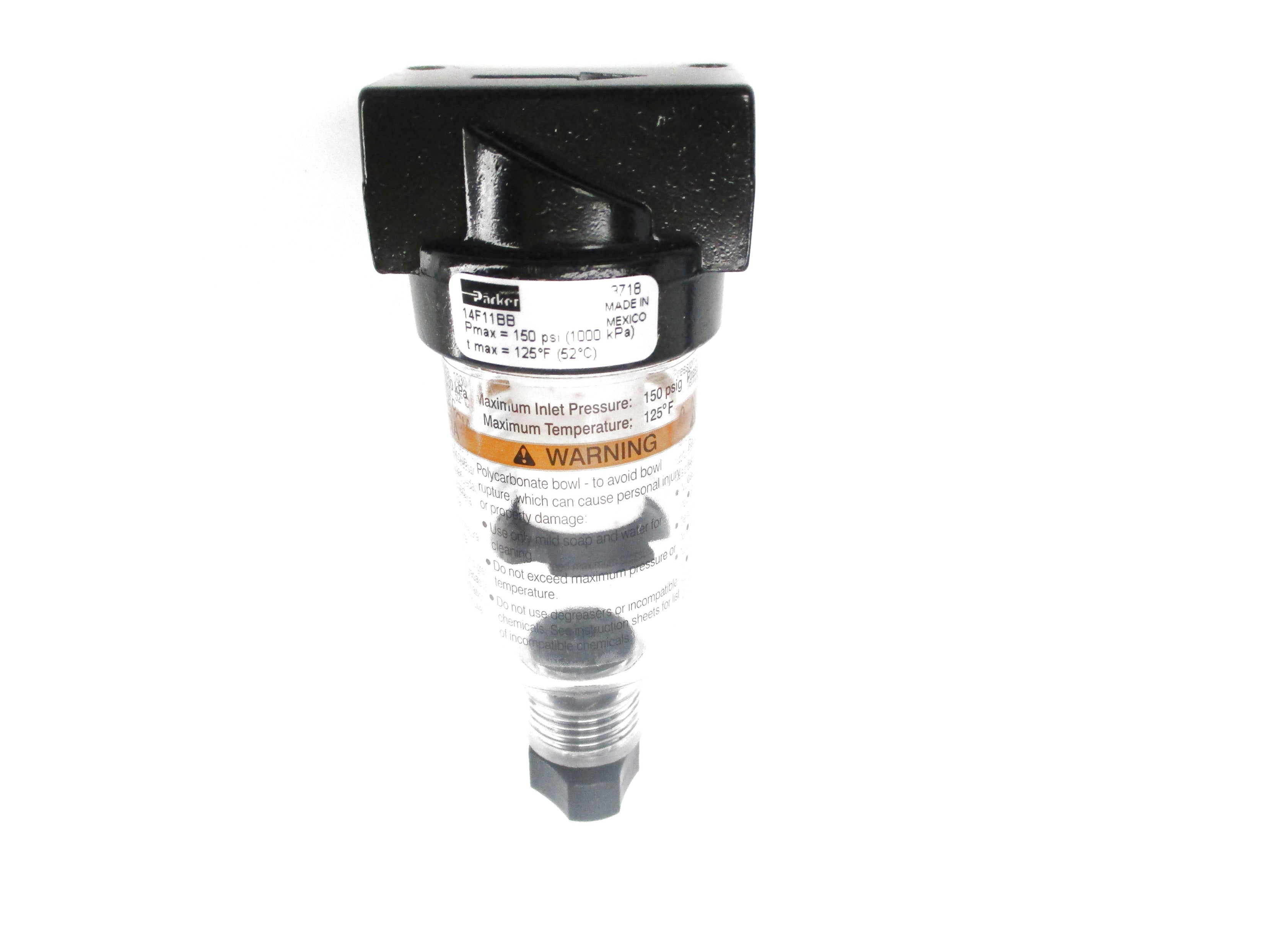 PARKER 14F11BB 150PSI 1/4" NSMP