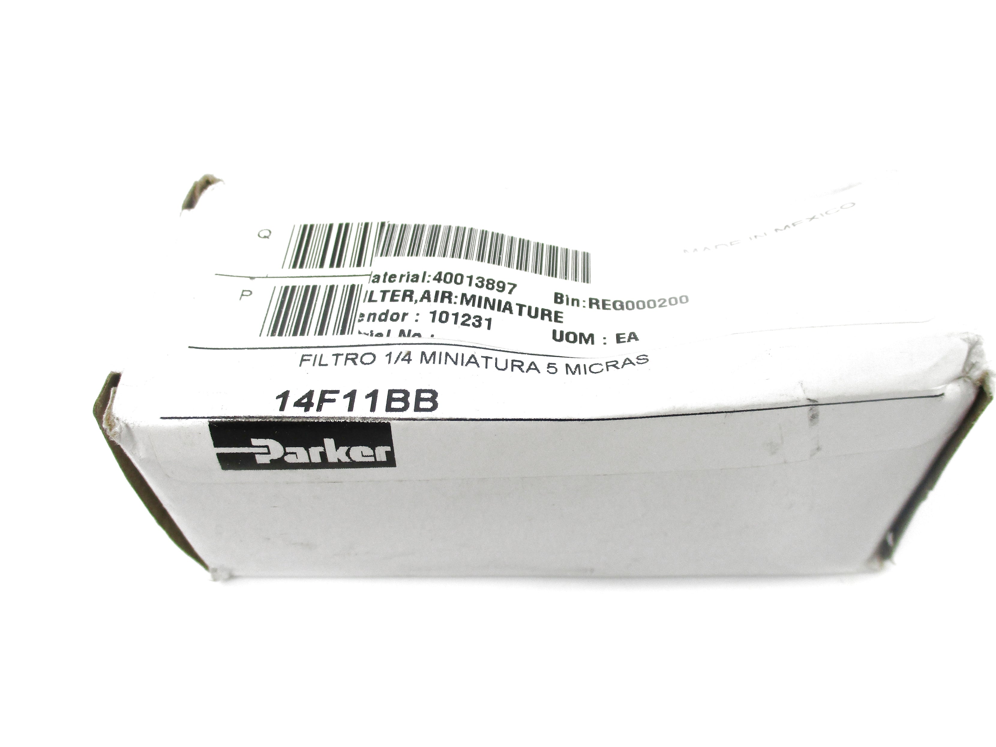 PARKER 14F11BB 150PSI 1/4" NSMP