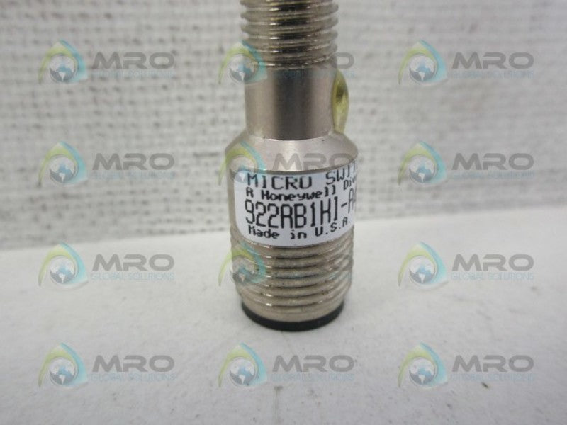 MICRO SWITCH 922AB1K1-A4N-L INDUCTIVE PROXIMITY SWITCH NSNP