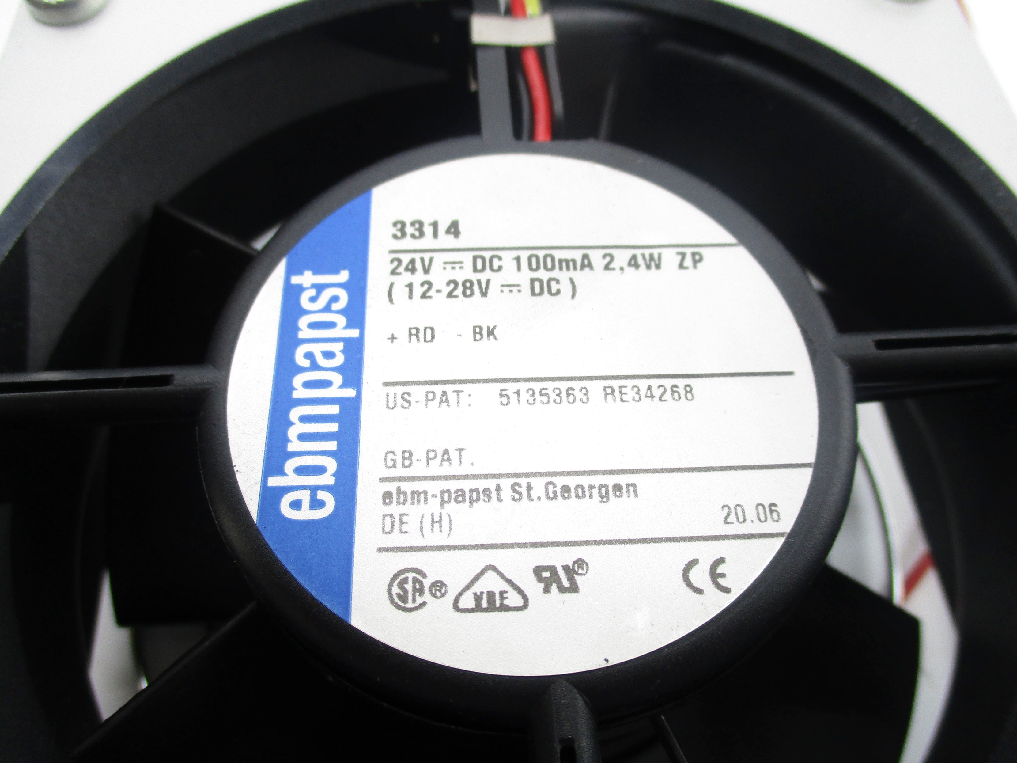 FAN 3314 12-28VDC UNMP
