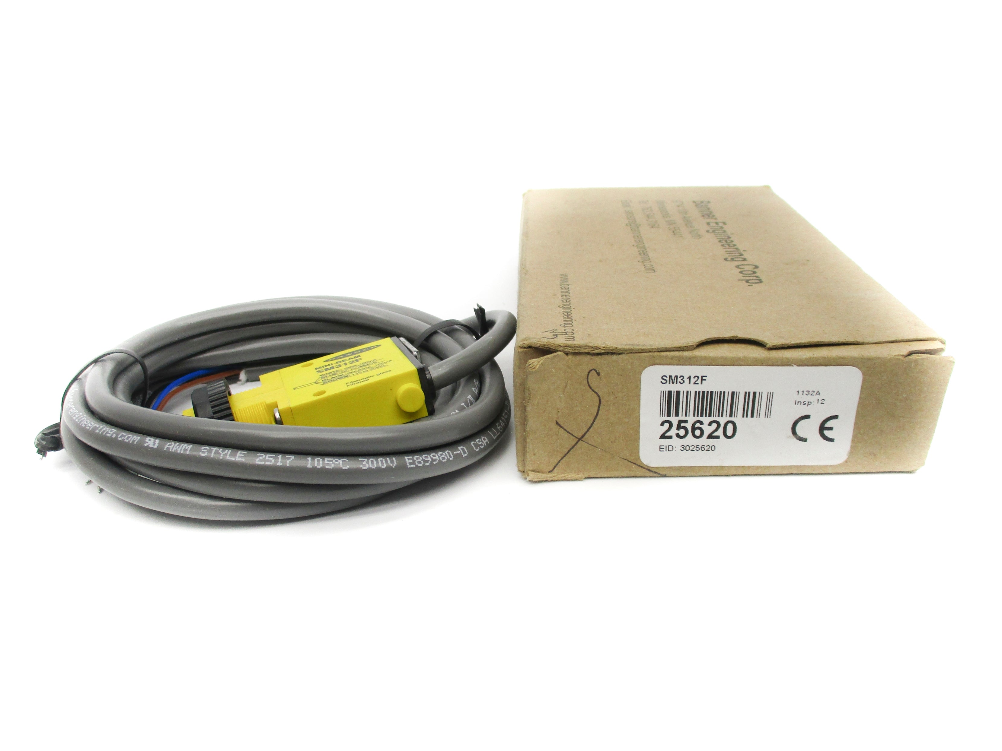 BANNER ENGINEERING SM312F 25620 10-30VDC NSMP