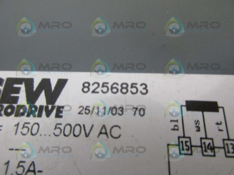 SEW EURODRIVE 8256853 RECTIFIER NSNP