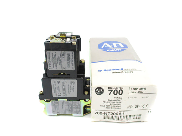 ALLEN BRADLEY 700-NT200A1 SER. C 110/120V 60A (GY/BL) NSMP