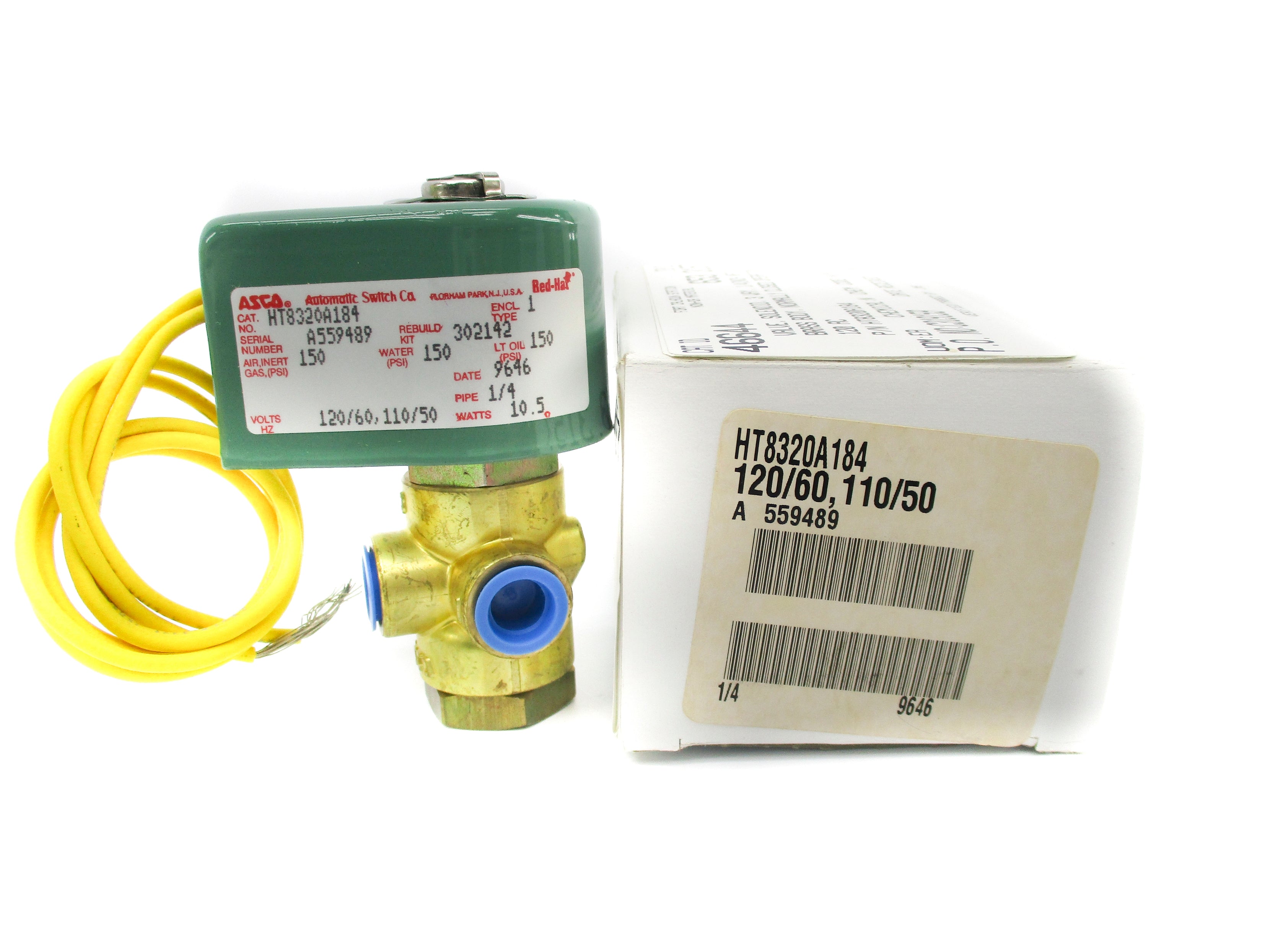 ASCO HT8320A184 110/120V 150PSI NSMP
