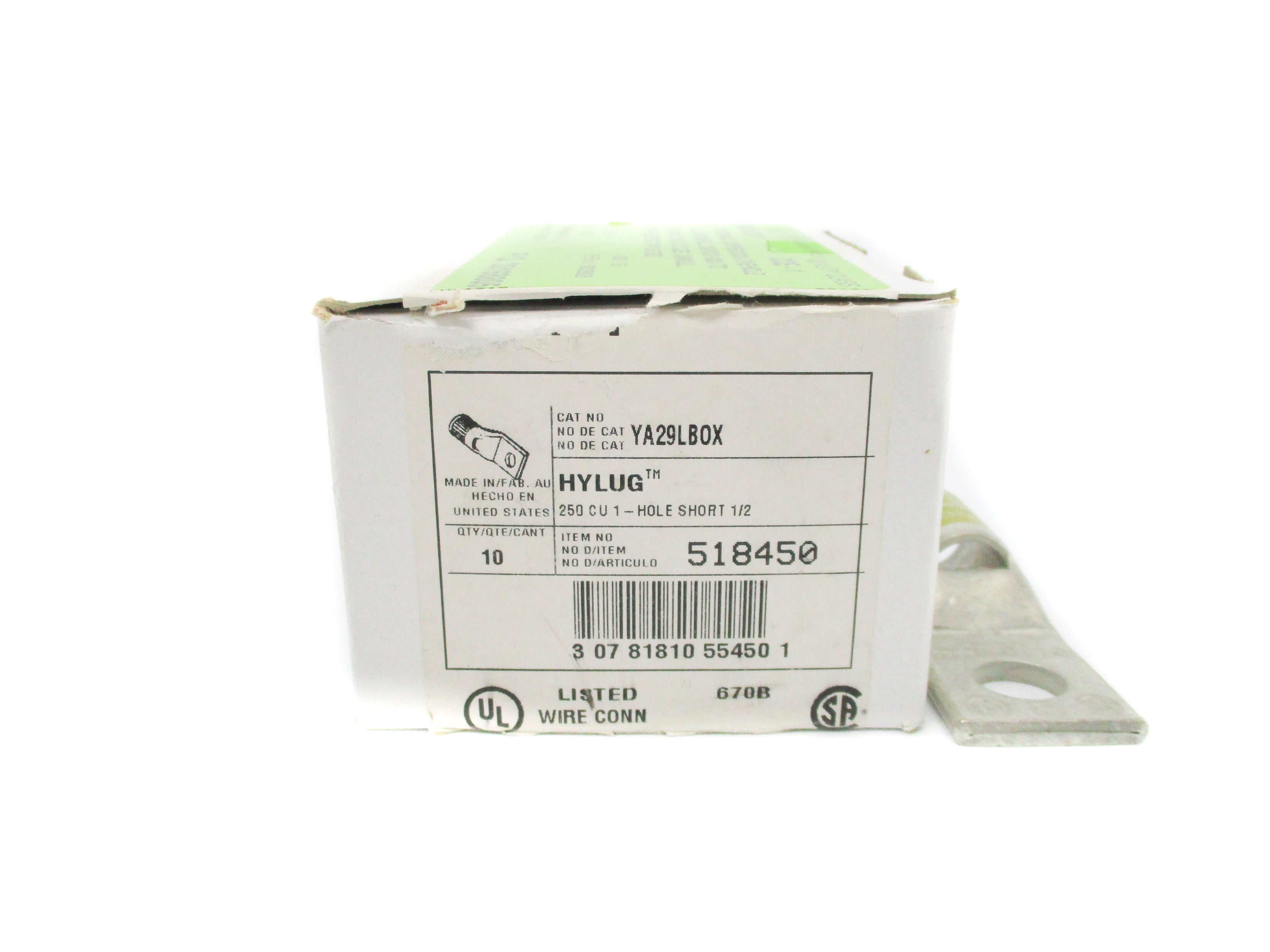 BURNDY YA29LBOX (PKG OF 10) NSMP