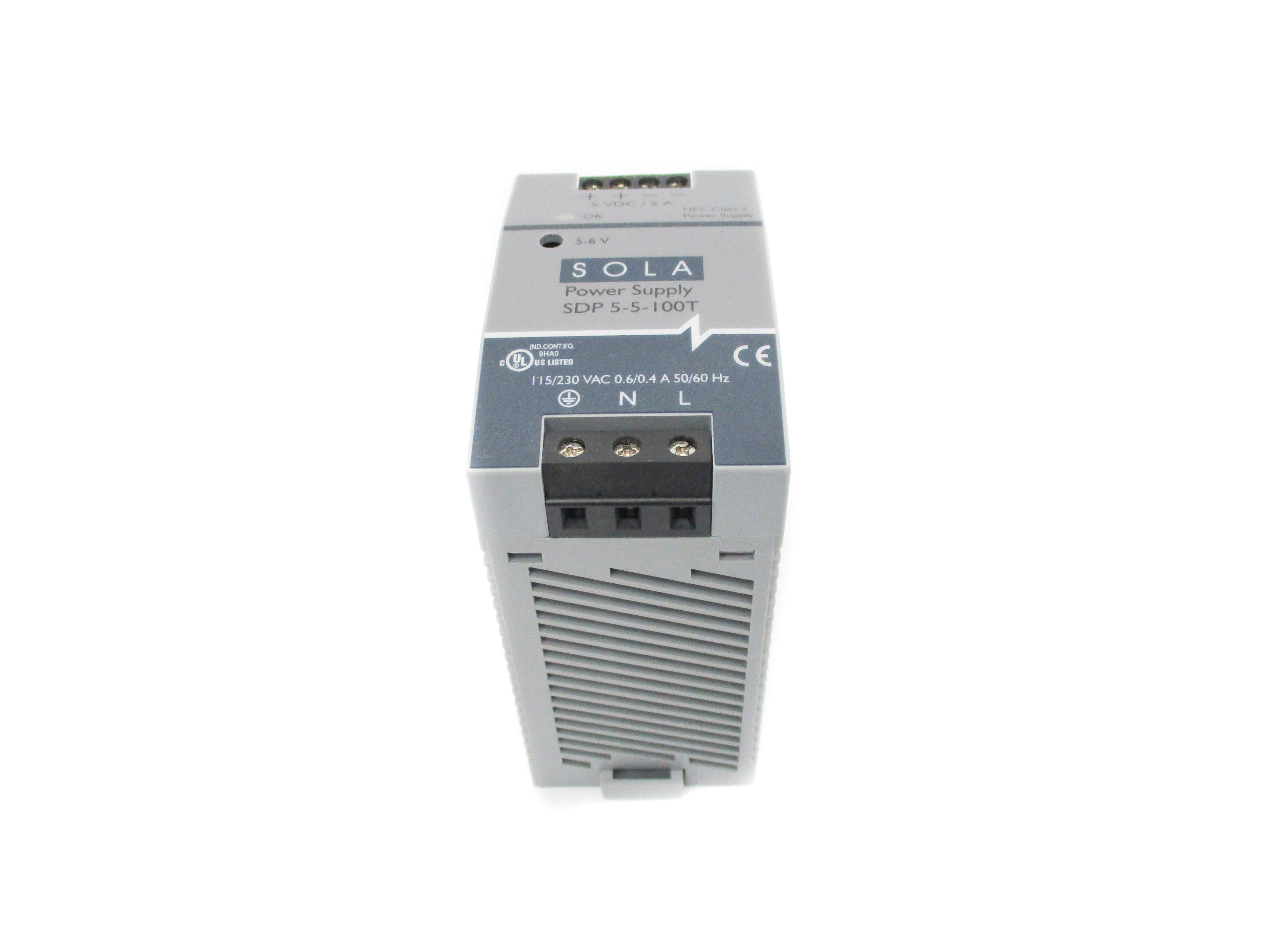 SOLA SDP5-5-100T 115/230VAC 0.6/0.4A NSNP