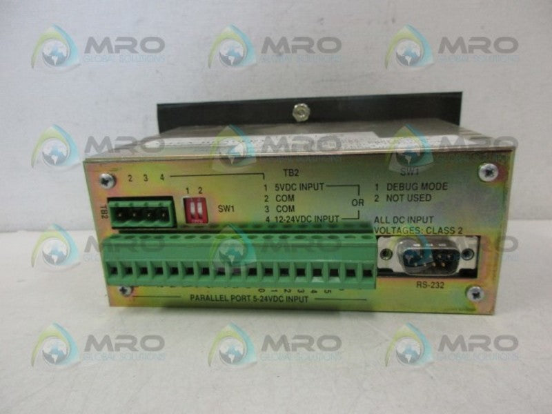 INDUSTRIAL SPARE PART 2706-D21J1 SER.A REV.C OPERATOR INTERFACE DISPLAY NSNP