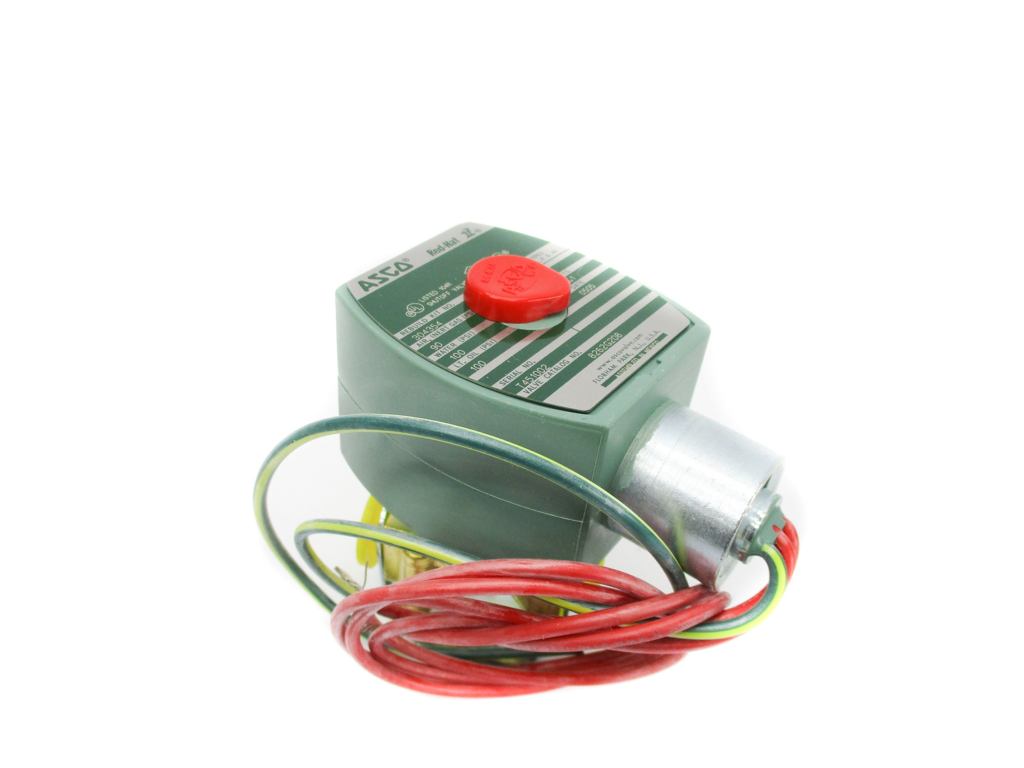 ASCO 8262G208 110/120V 100PSI 1/4" NSMP