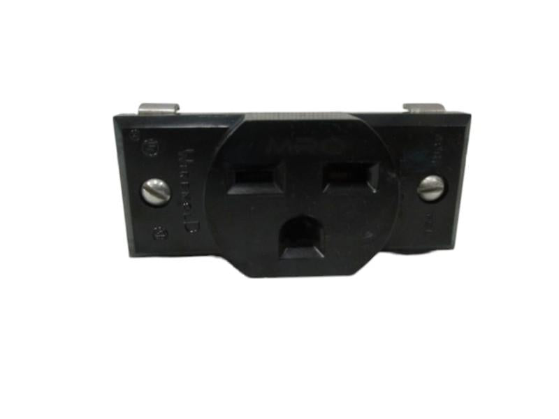WIREMOLD 2127GB 15AMP 250V GROUNDING RECEPTACLE 3WIRE NSNP