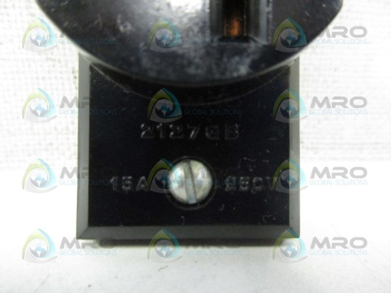 WIREMOLD 2127GB 15AMP 250V GROUNDING RECEPTACLE 3WIRE NSNP