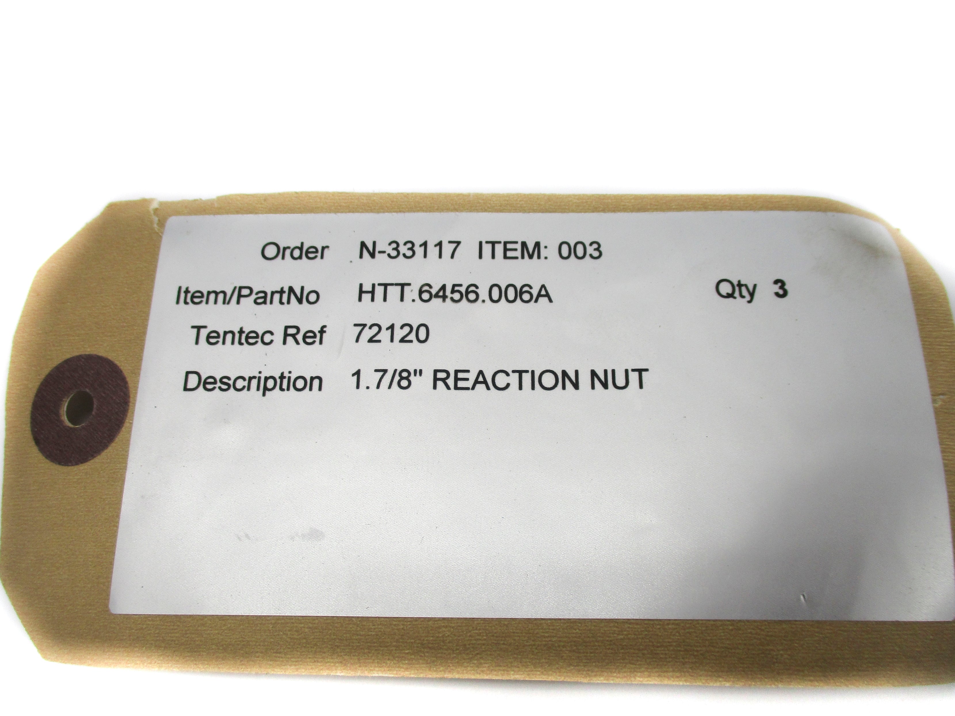 SPARE PART HTT:6456.006A NSNP