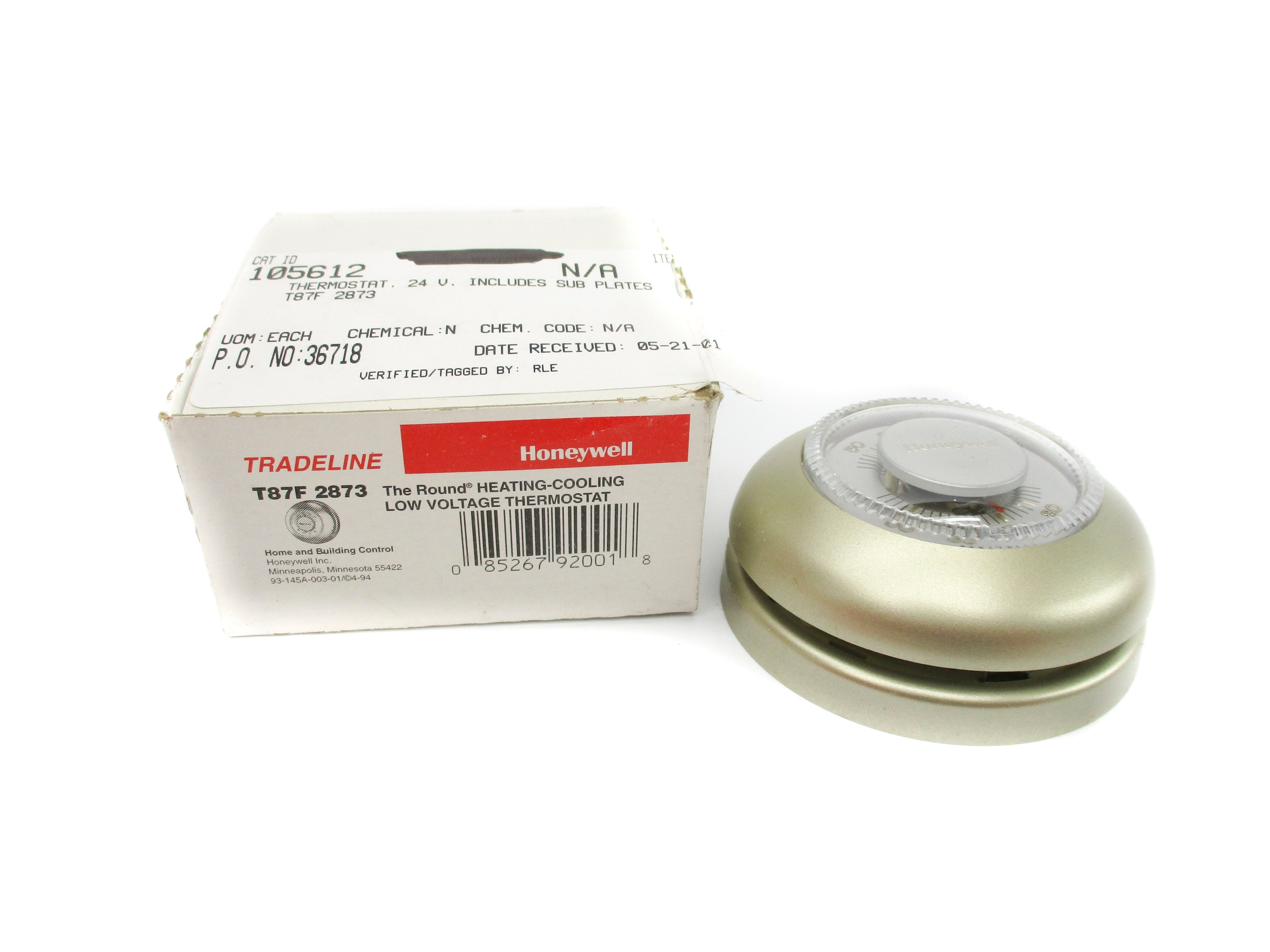 HONEYWELL T87F2873 0.10-1.2A 40-90'F NSMP