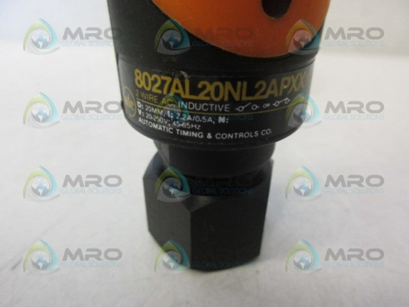 IFM EFECTOR 8027AL2ONL2APXX INDUCTIVE PROXIMITY SENSOR NSNP