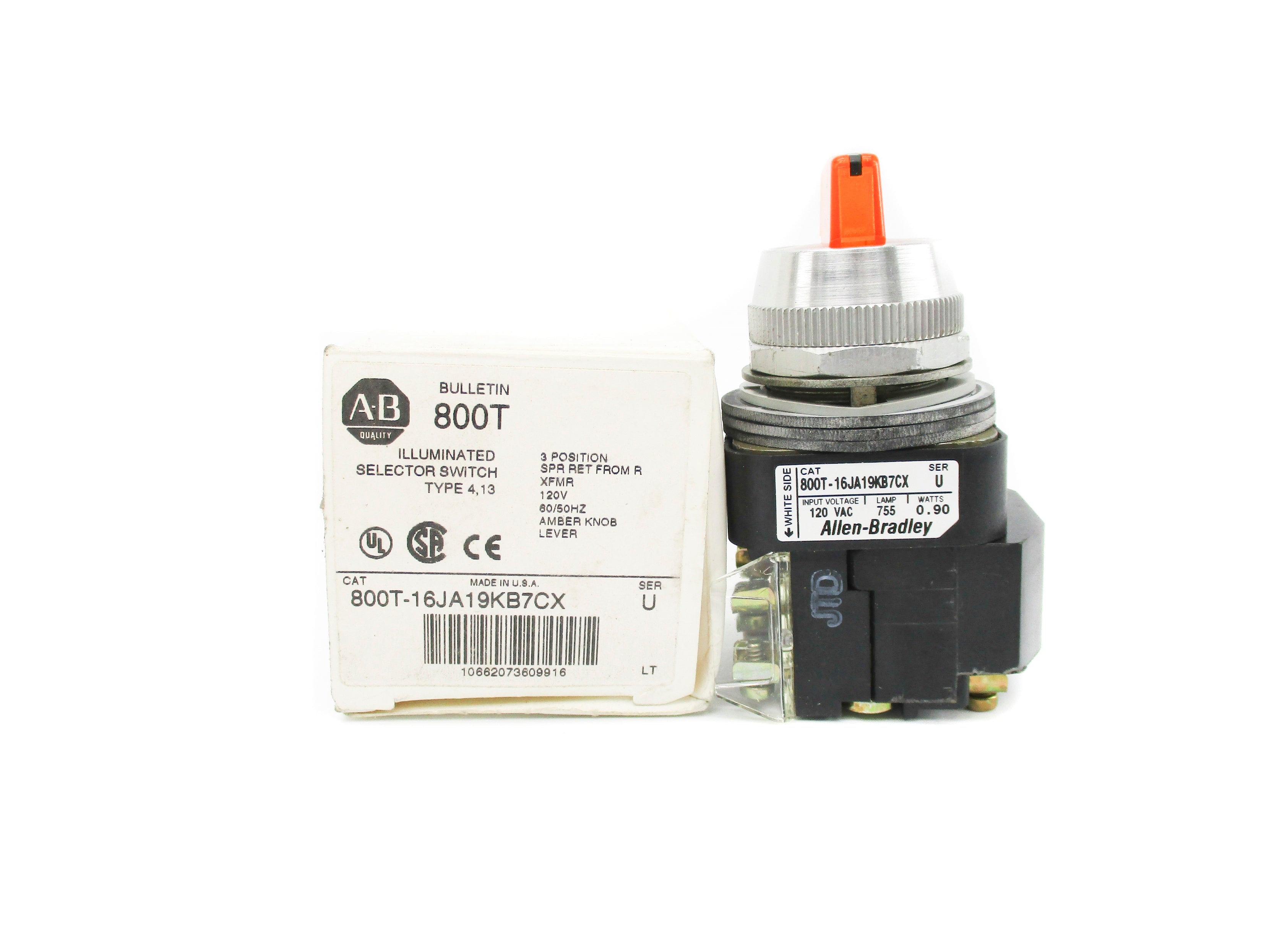INDUSTRIAL SPARE PART 800T-16JA19KB7CX SER. U (WH) NSMP