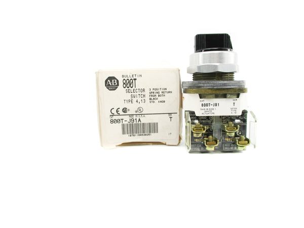 ALLEN BRADLEY 800T-J91A SER. T (WH) NSMP