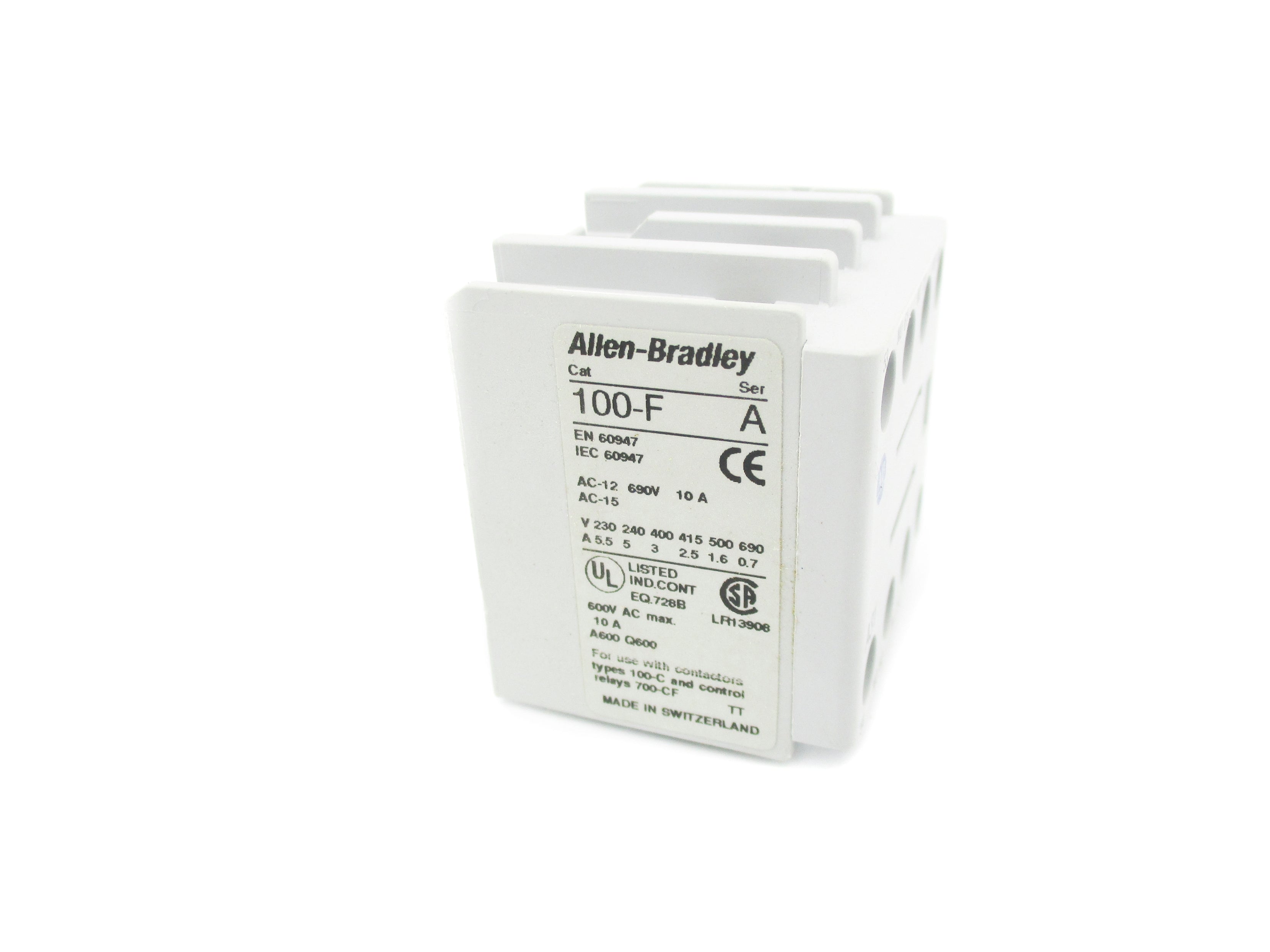 INDUSTRIAL SPARE PART 100-FA31 SER. A 600VAC 10A (WH) NSMP