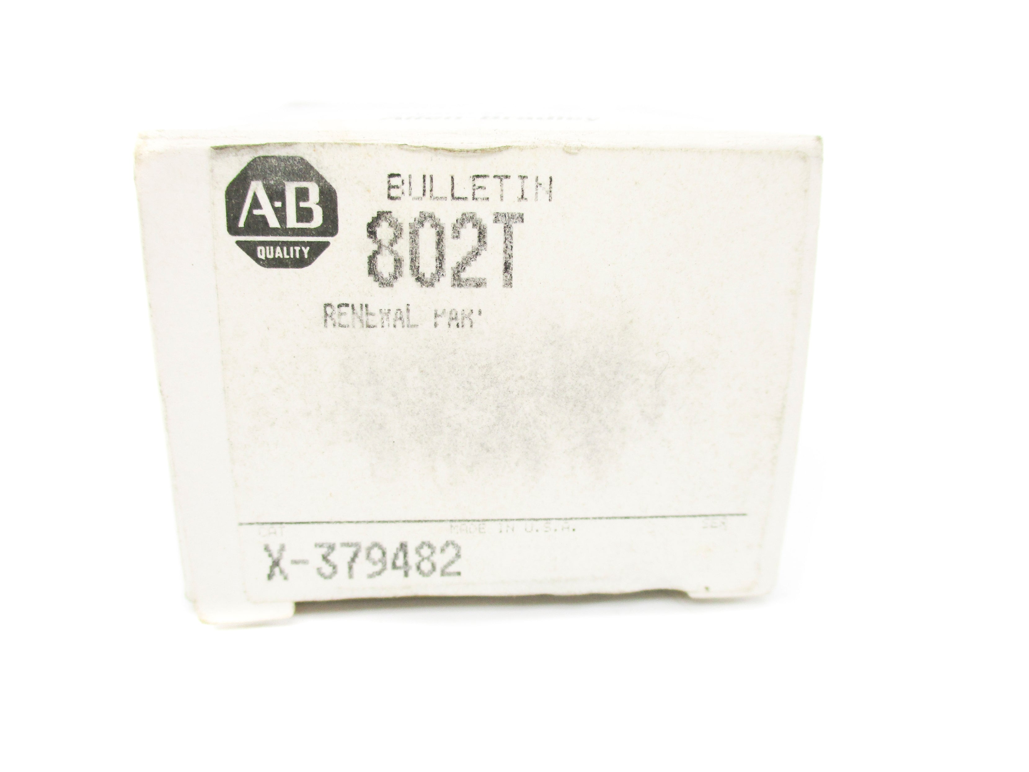 ALLEN BRADLEY X-379482 (GY/BL) NSMP