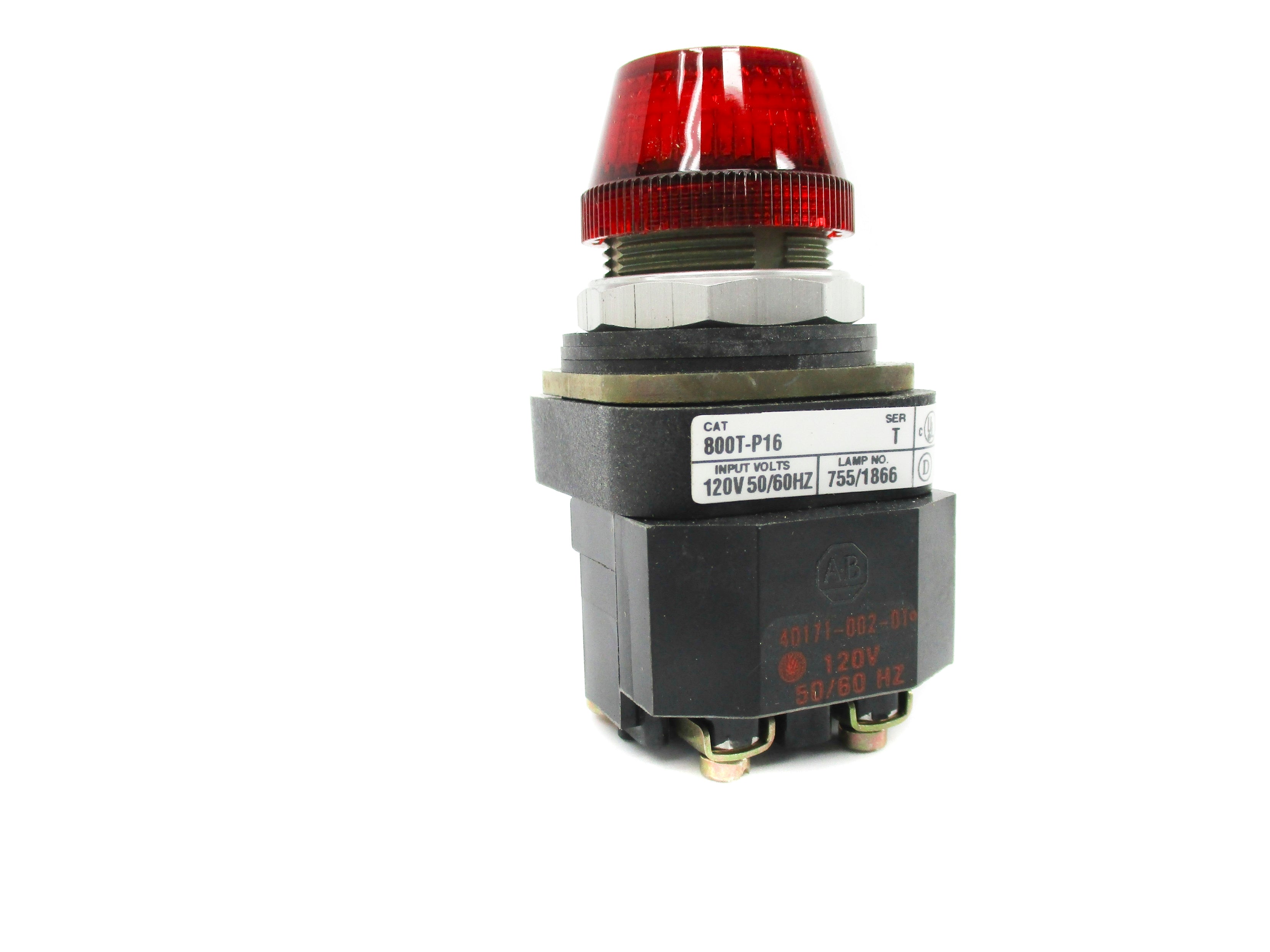 ALLEN BRADLEY 800T-P16R SER. T 120V (GY/BL) NSMP