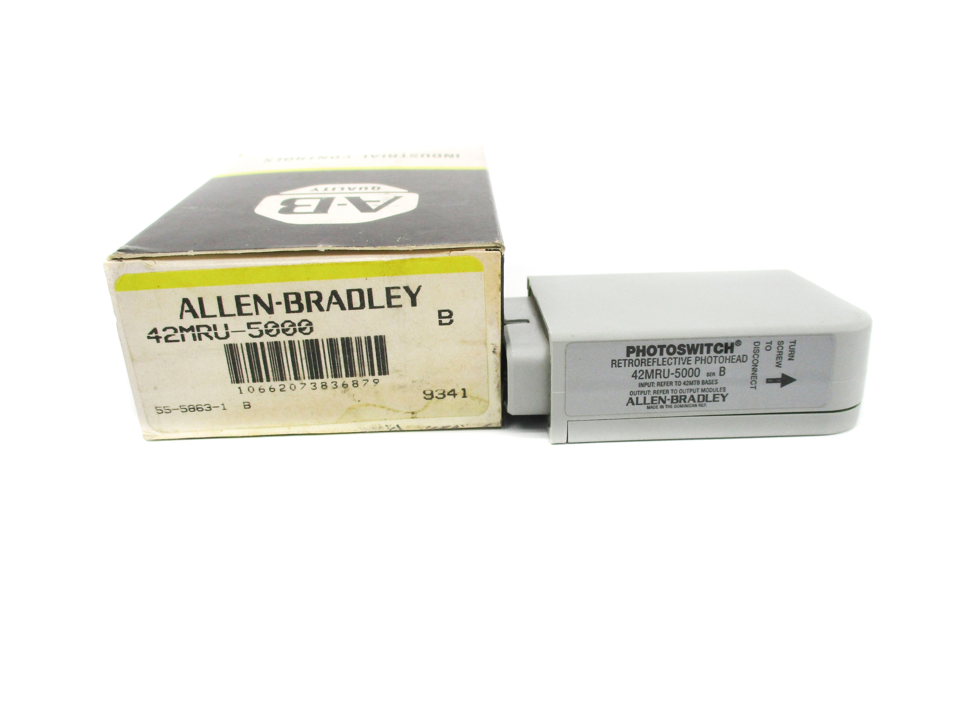 ALLEN BRADLEY 42MRU-5000 SER. B (BK/YL) NSMP