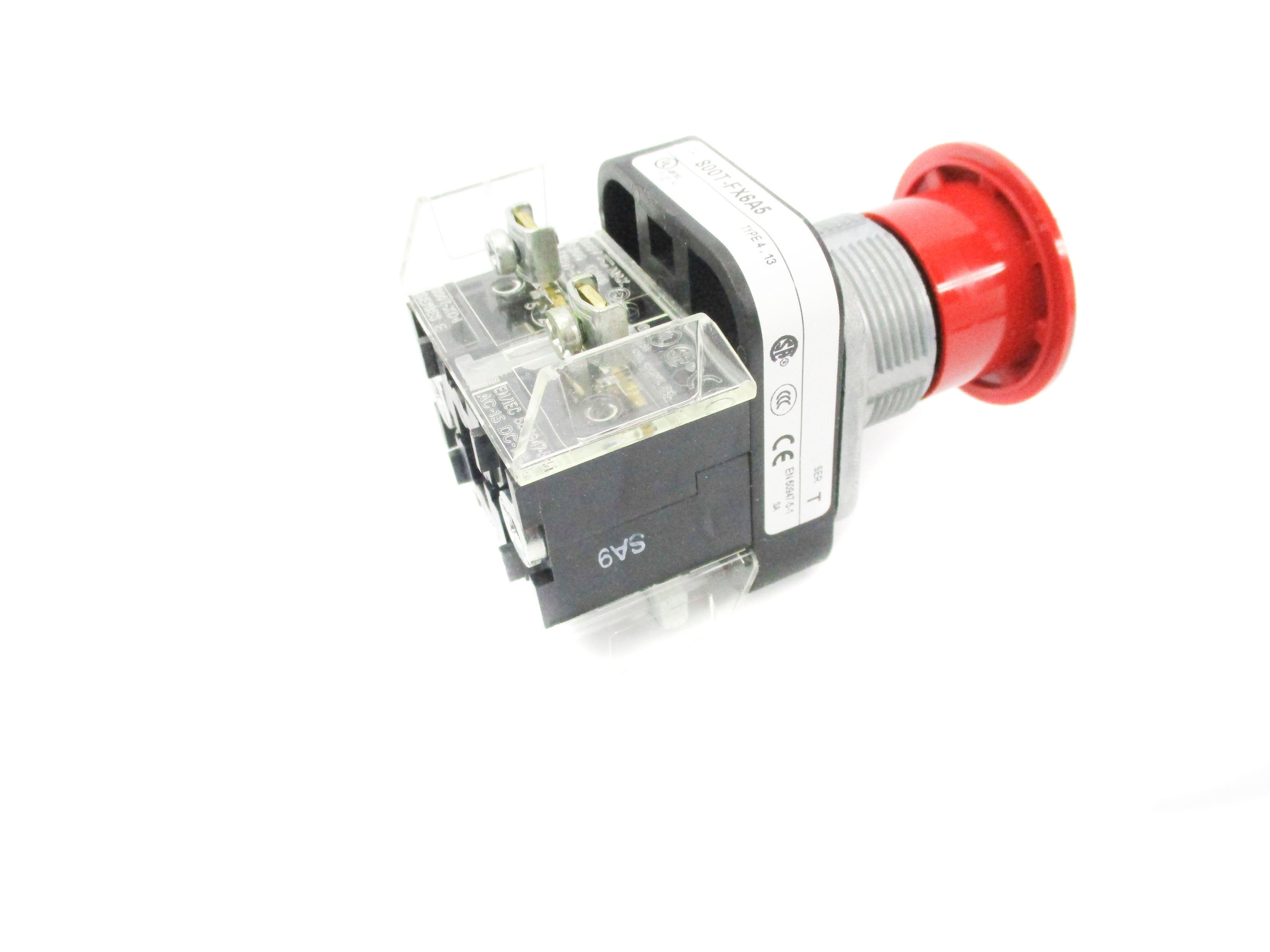 ALLEN BRADLEY 800T-FX6A5 SER. T (WH) NSMP