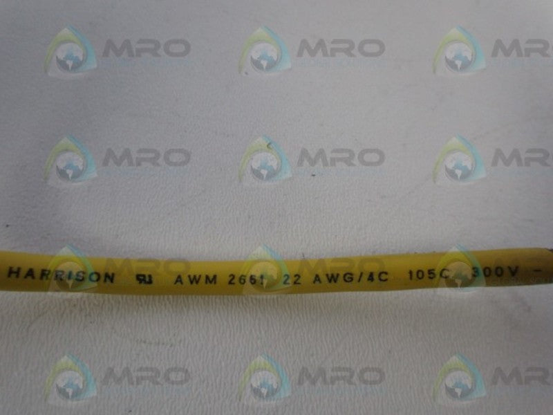 DANIEL WOODHEAD 2661 22 AWG/4C 105C 300V CABLE UNMP
