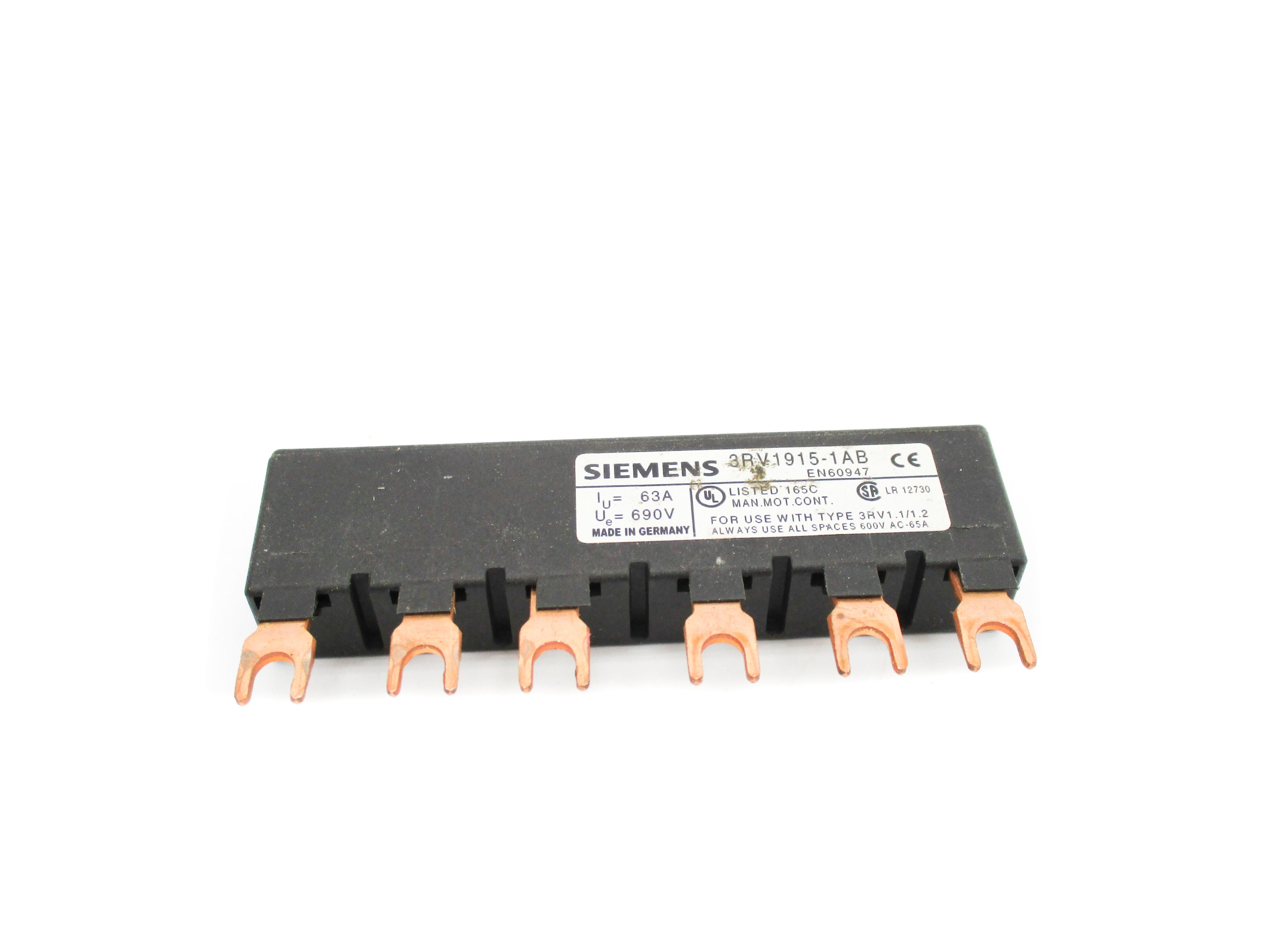 SIEMENS 3RV1915-1AB 690V 63A NSNP