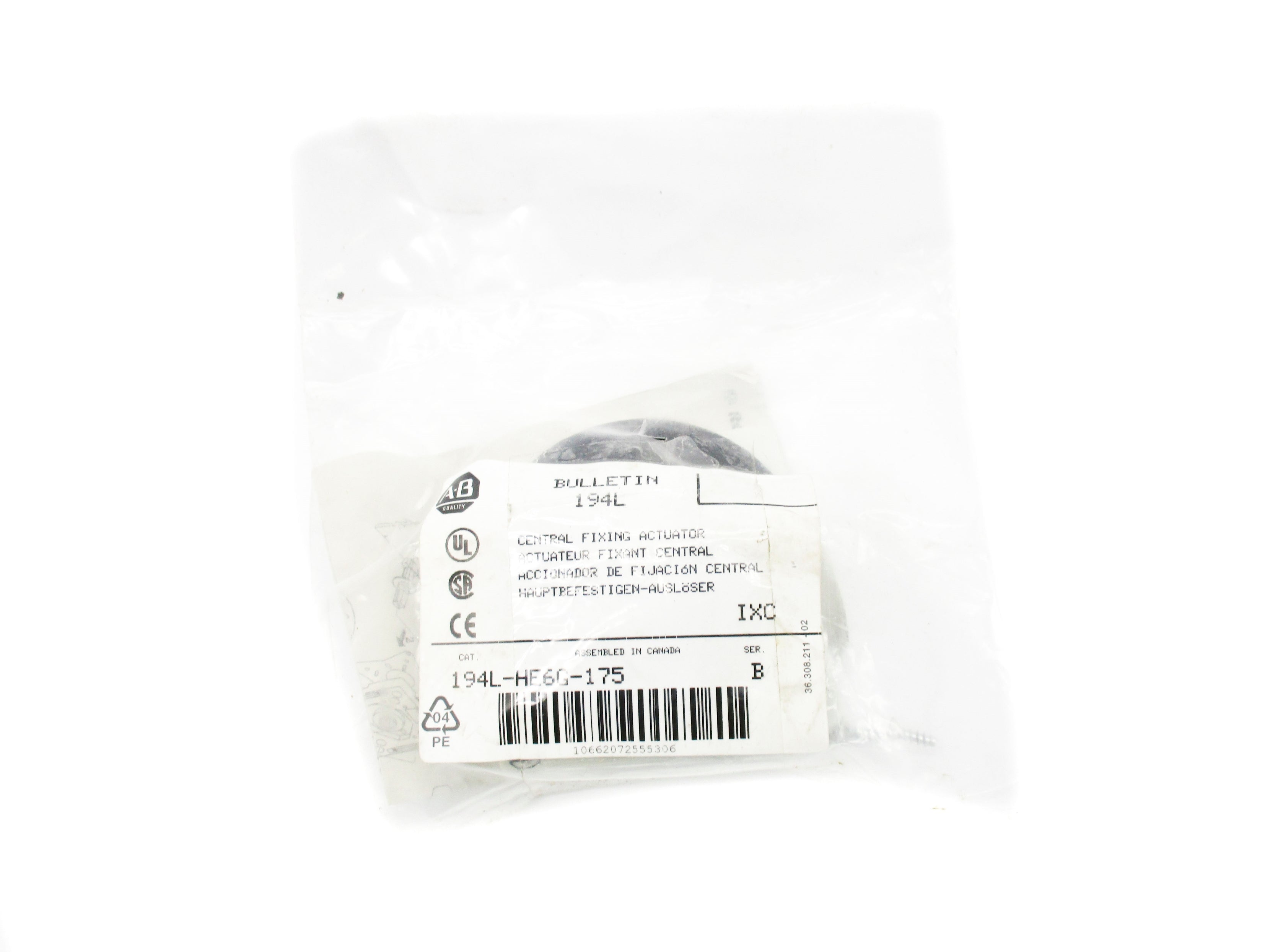 INDUSTRIAL SPARE PART 194L-HE6G-175 SER. B NSMP