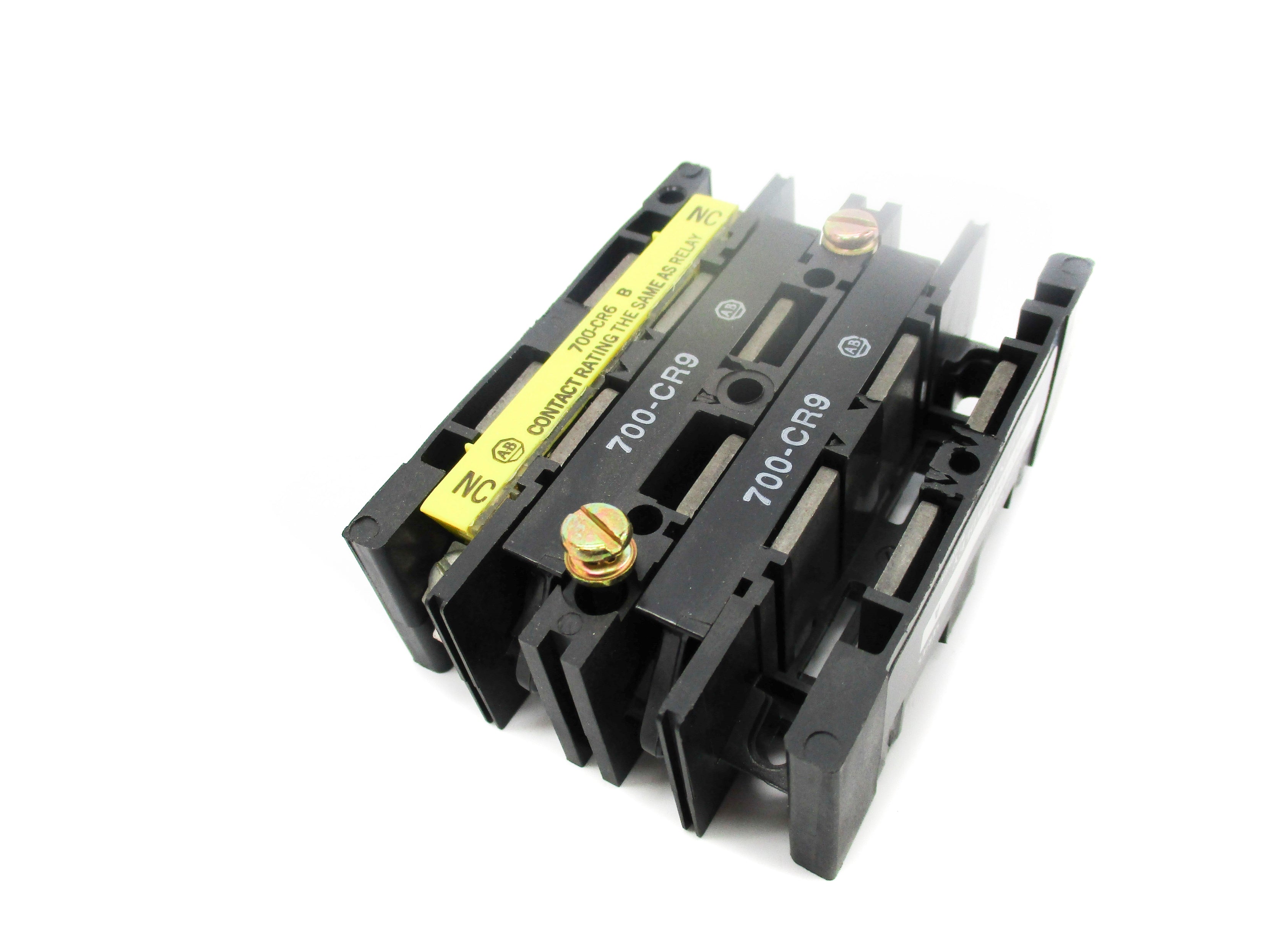 ALLEN BRADLEY 700-RA01 SER. A (BK/YL) NSMP