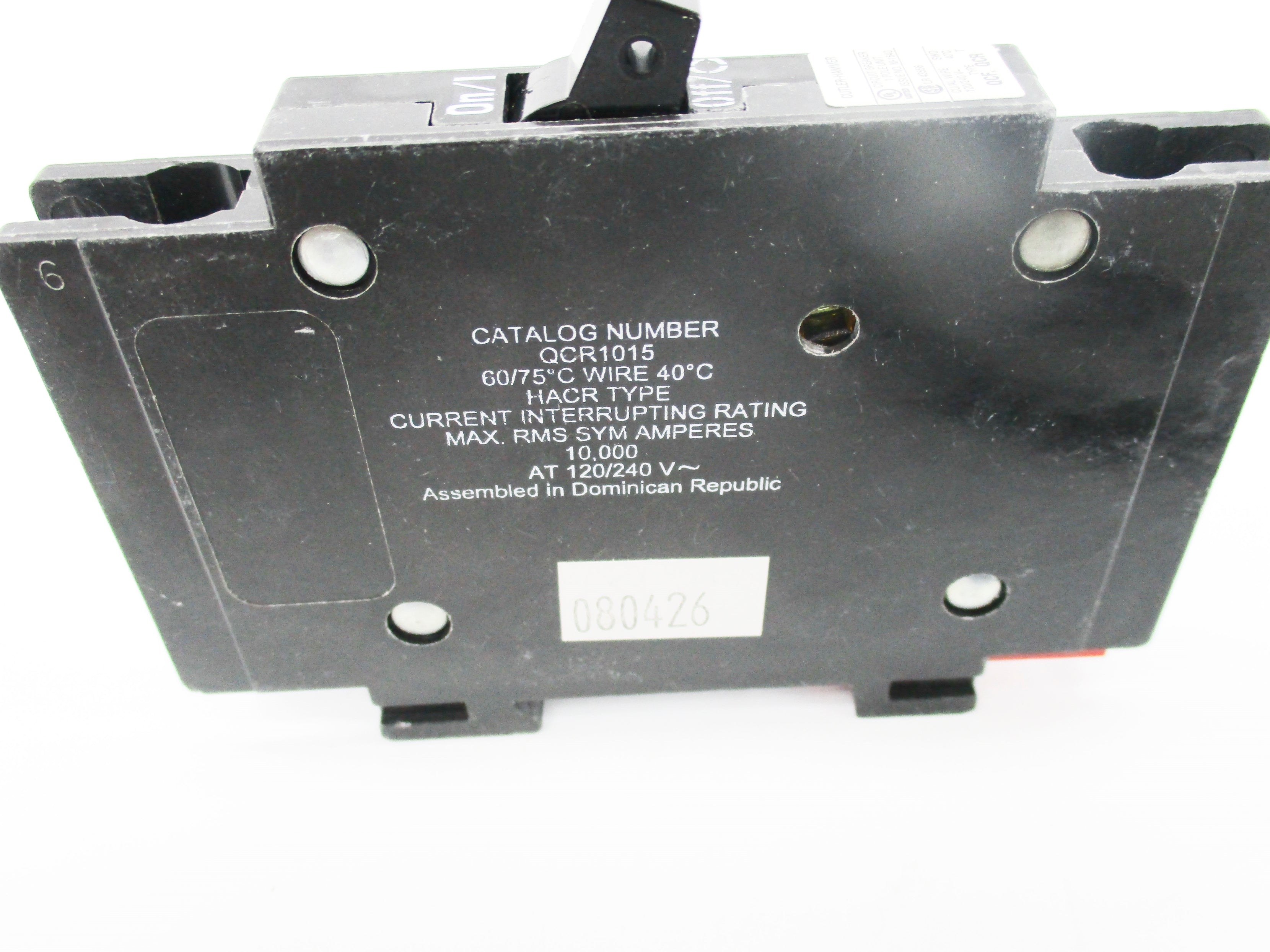 CUTLER HAMMER QCR1015 15A 240V NSMP