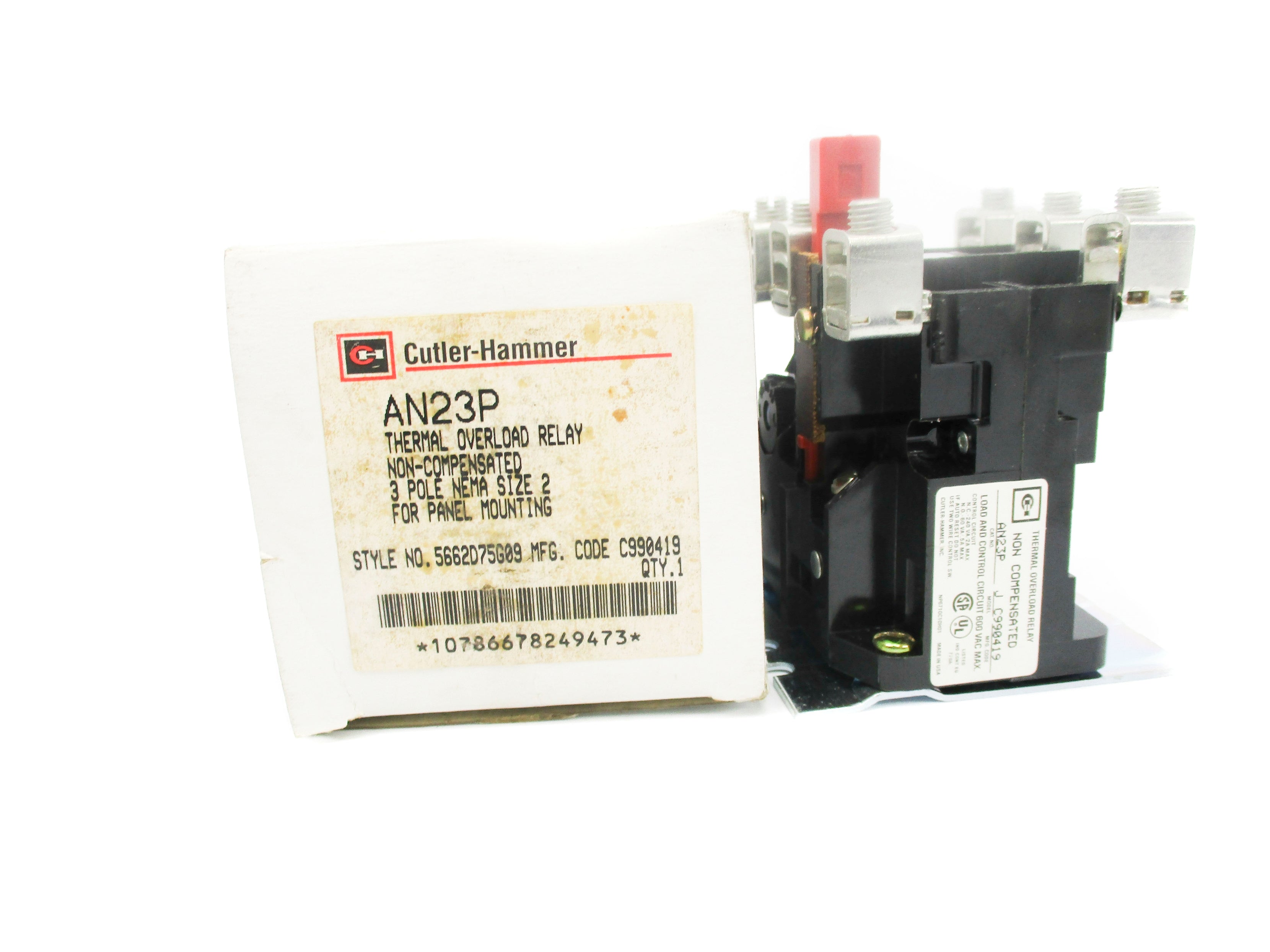 CUTLER HAMMER AN23P 600VAC NSMP