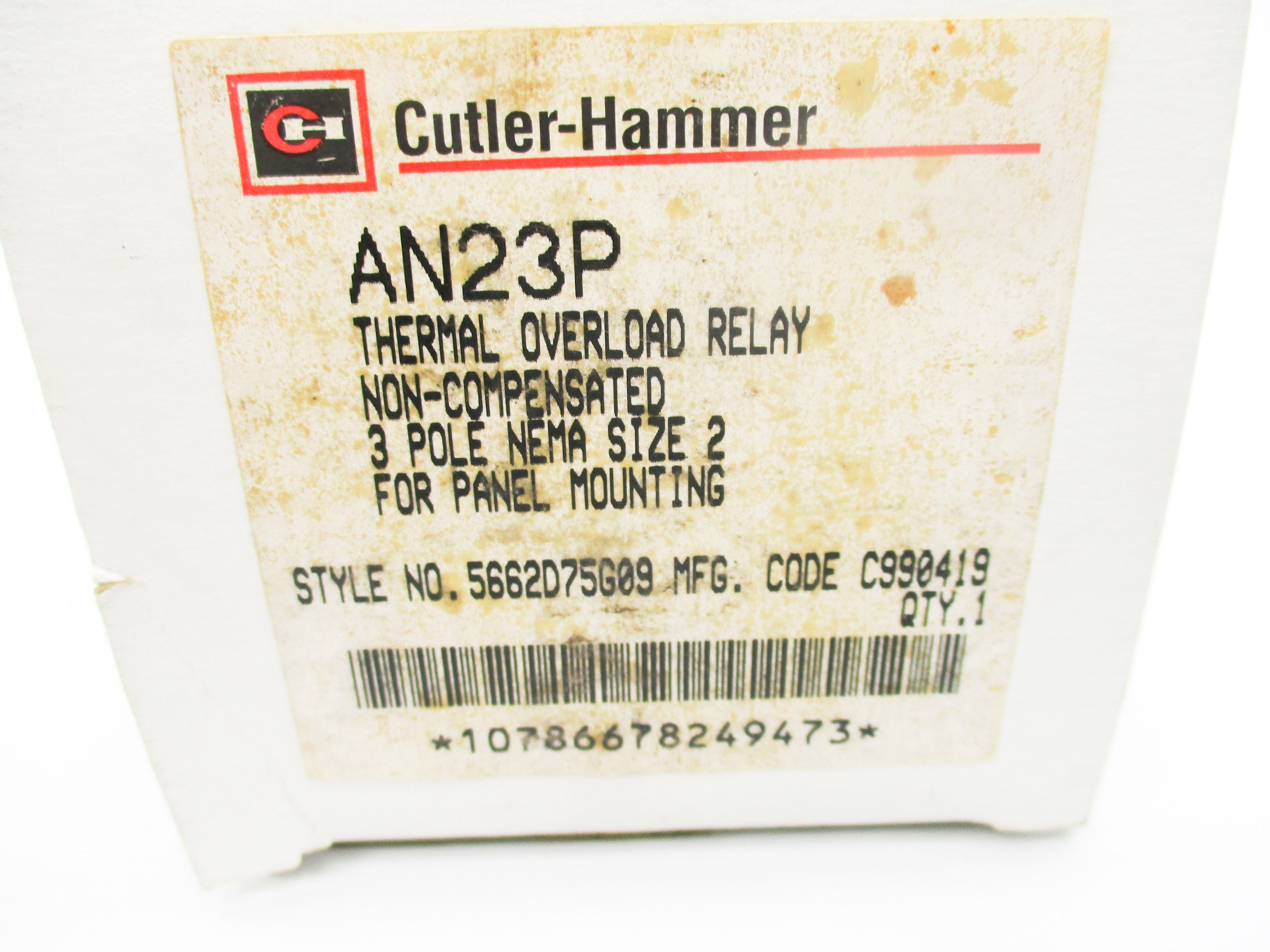 CUTLER HAMMER AN23P 600VAC NSMP