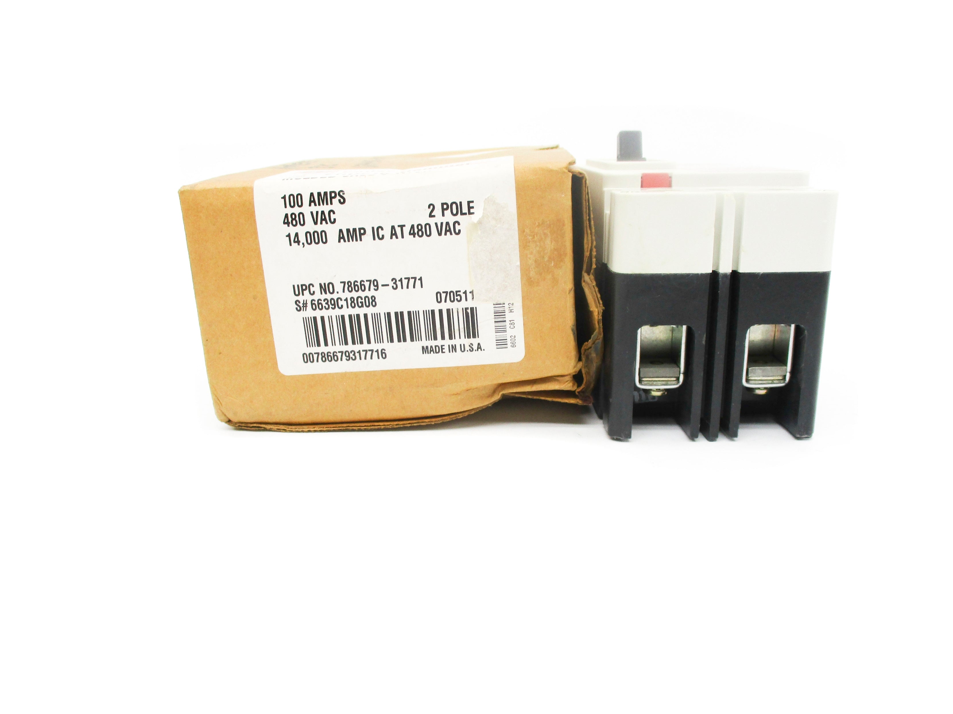 CUTLER HAMMER EHD2100K SER. C 100A 480VAC NSMP