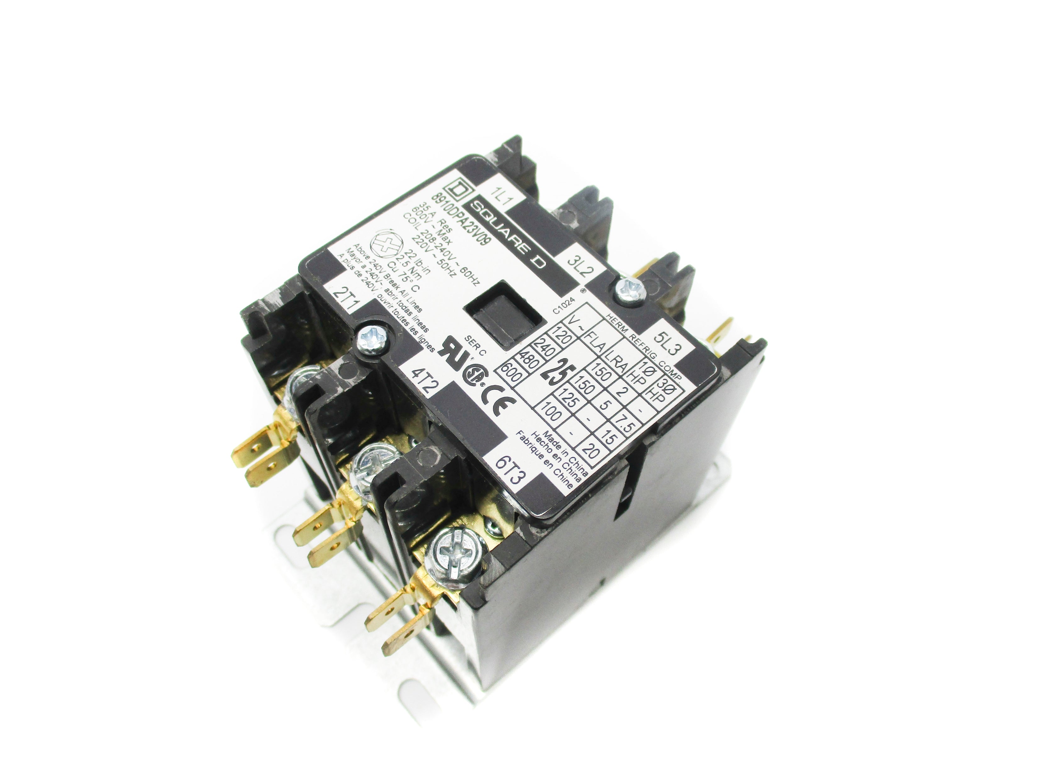 SQUARE D 8910DPA23V09 SER. C 208-240V NSMP