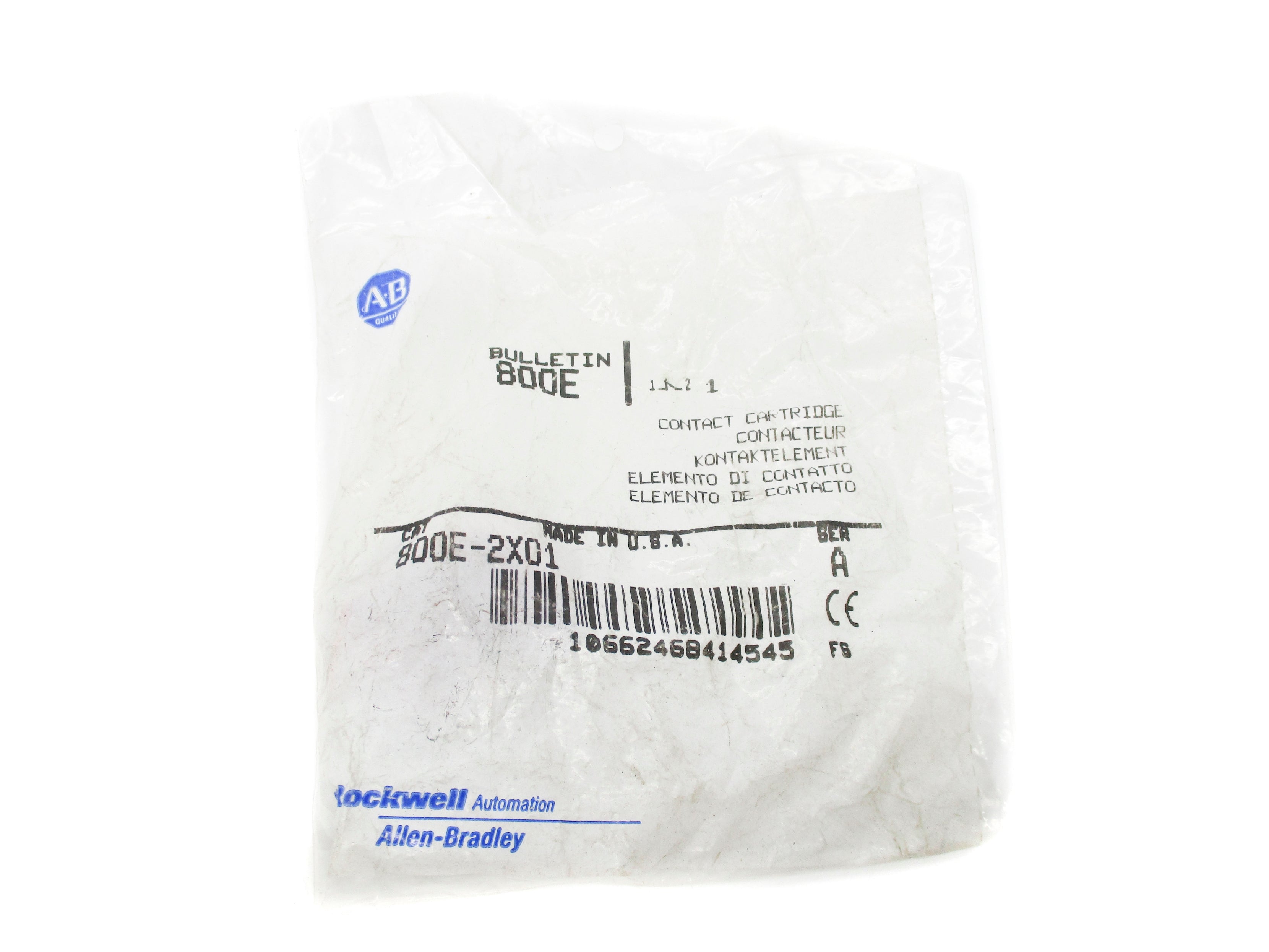 INDUSTRIAL SPARE PART 800E-2X01 SER. A NSMP