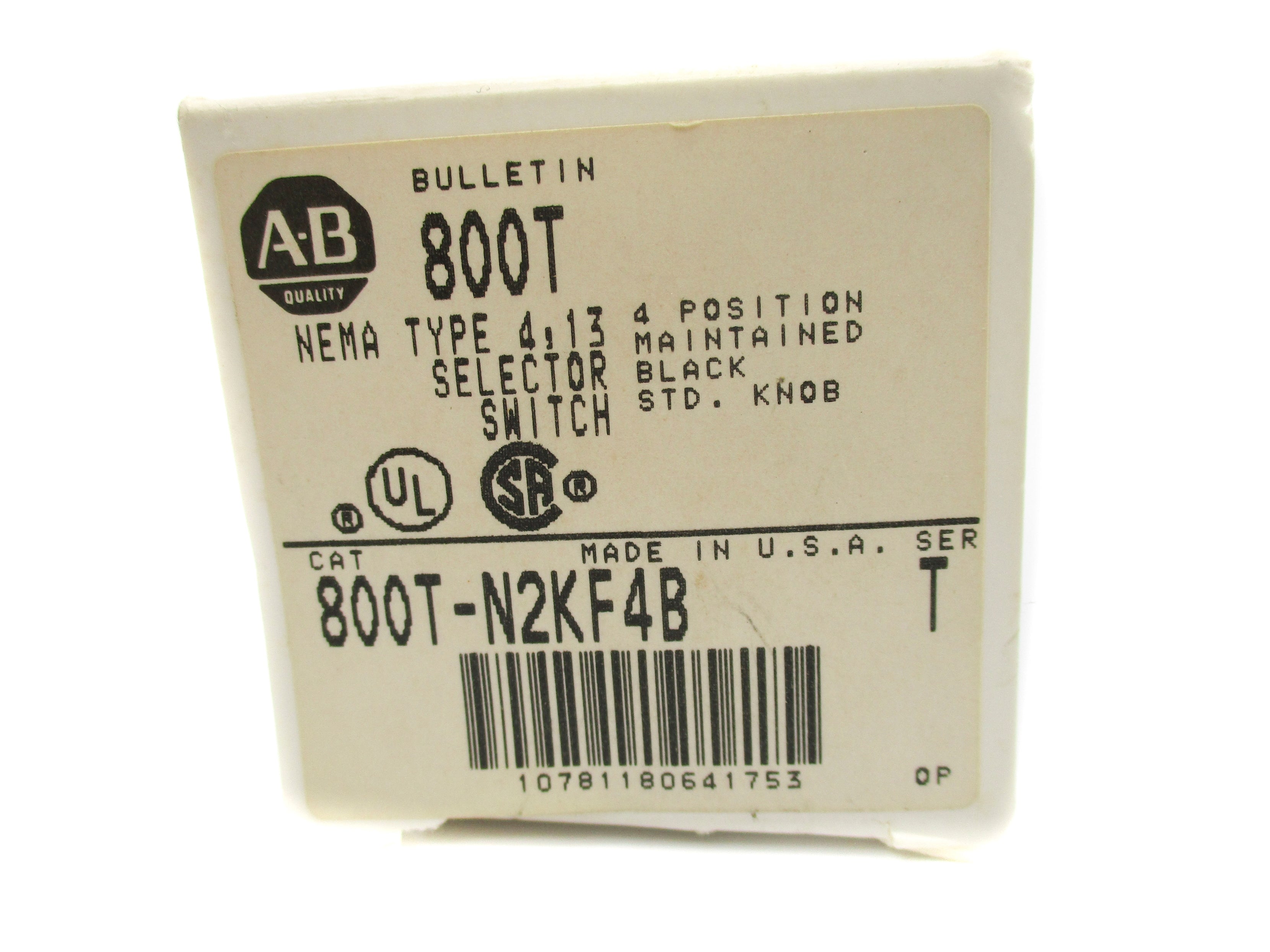 INDUSTRIAL SPARE PART 800T-N2KF4B SER. T (GY/BL) NSMP