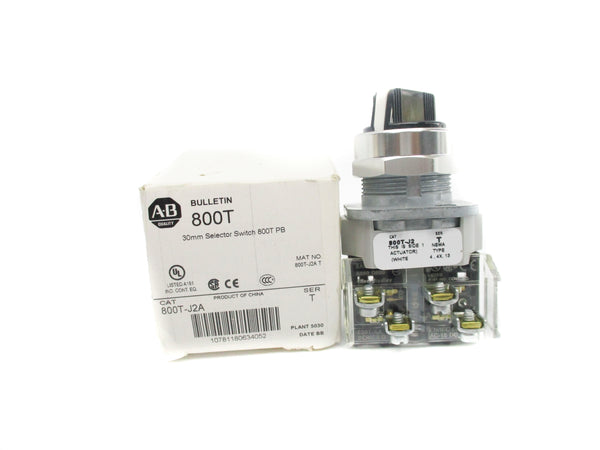 ALLEN BRADLEY 800T-J2A SER. T (WH) NSMP