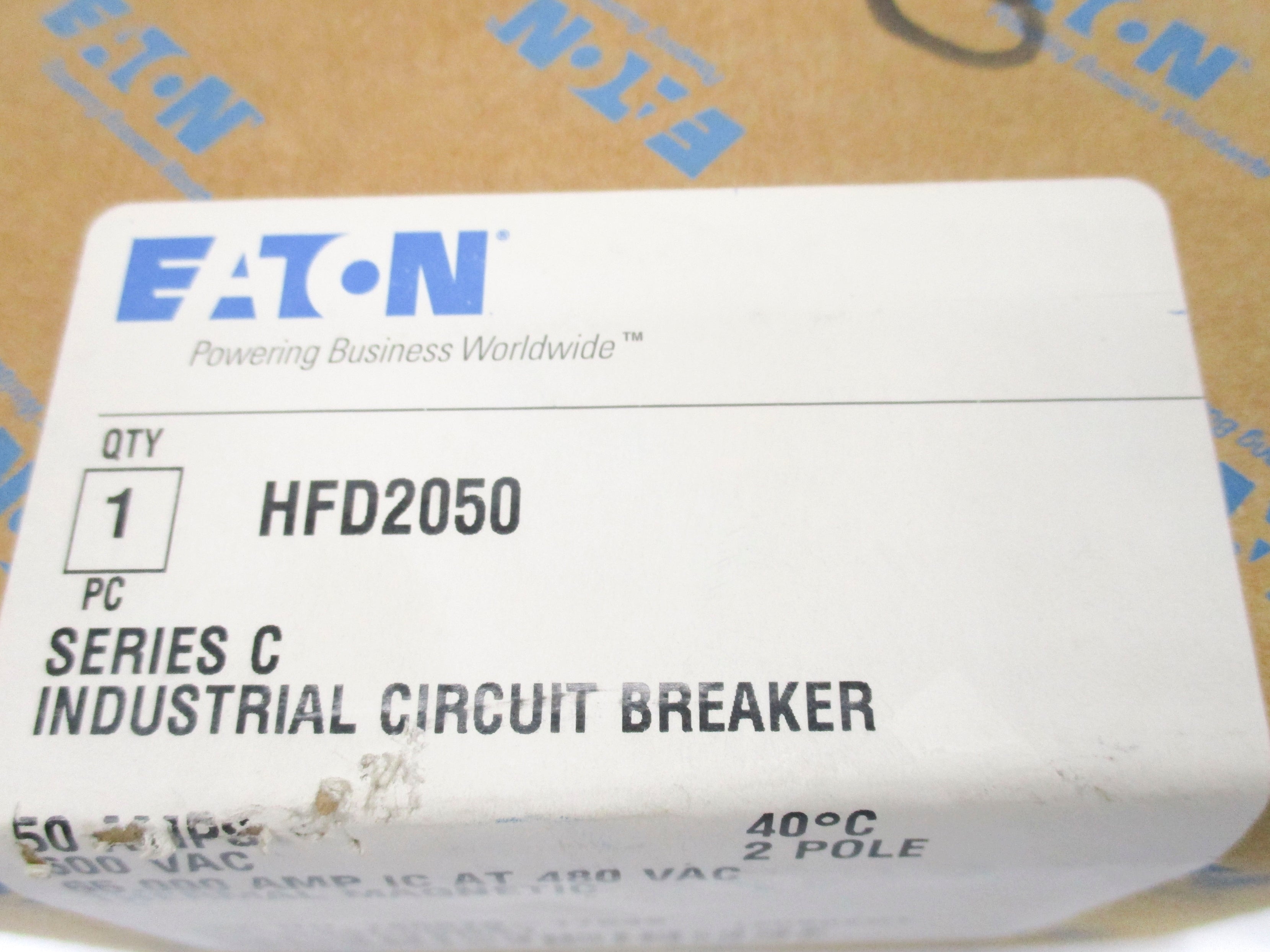 EATON HFD2050 SER. C 50A 250VDC NSMP