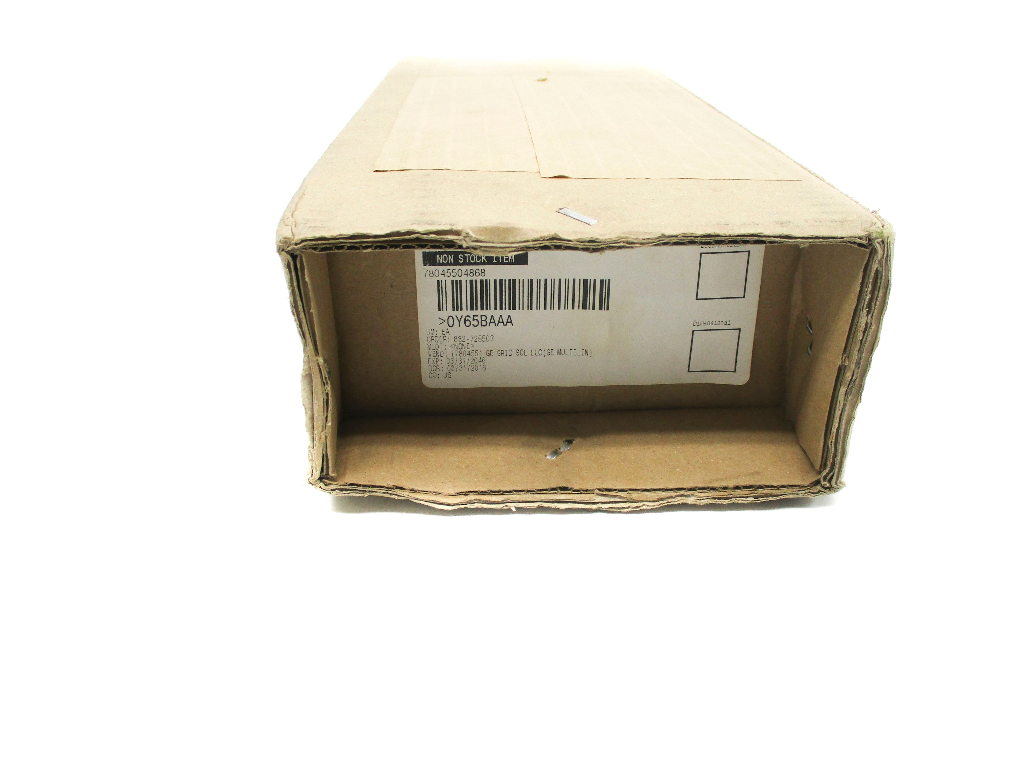 GENERAL ELECTRIC 16SB1EB4B72SPR2P NSFS