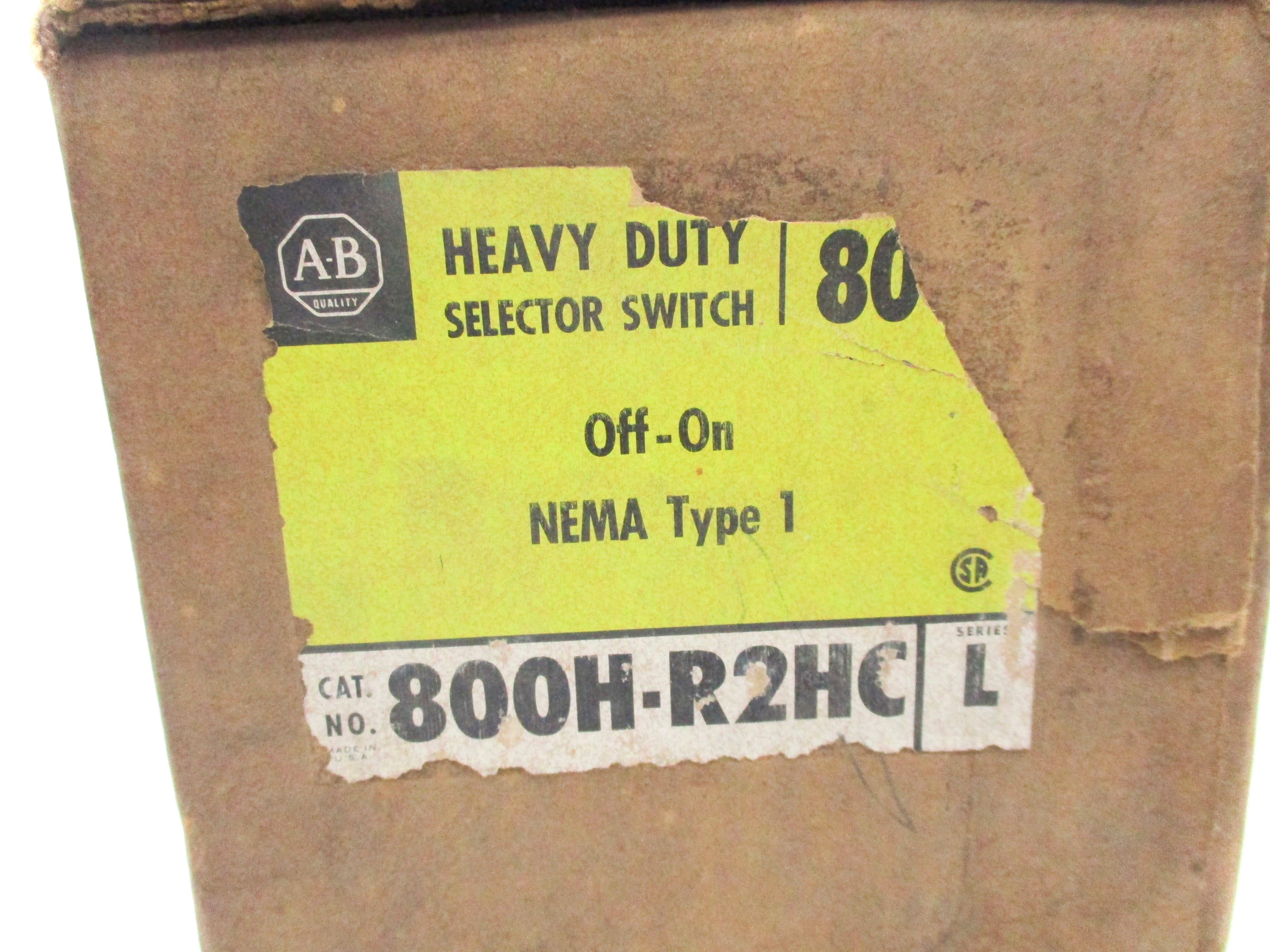 INDUSTRIAL SPARE PART 800H-R2HC SER. L (BR/YL) NSMP