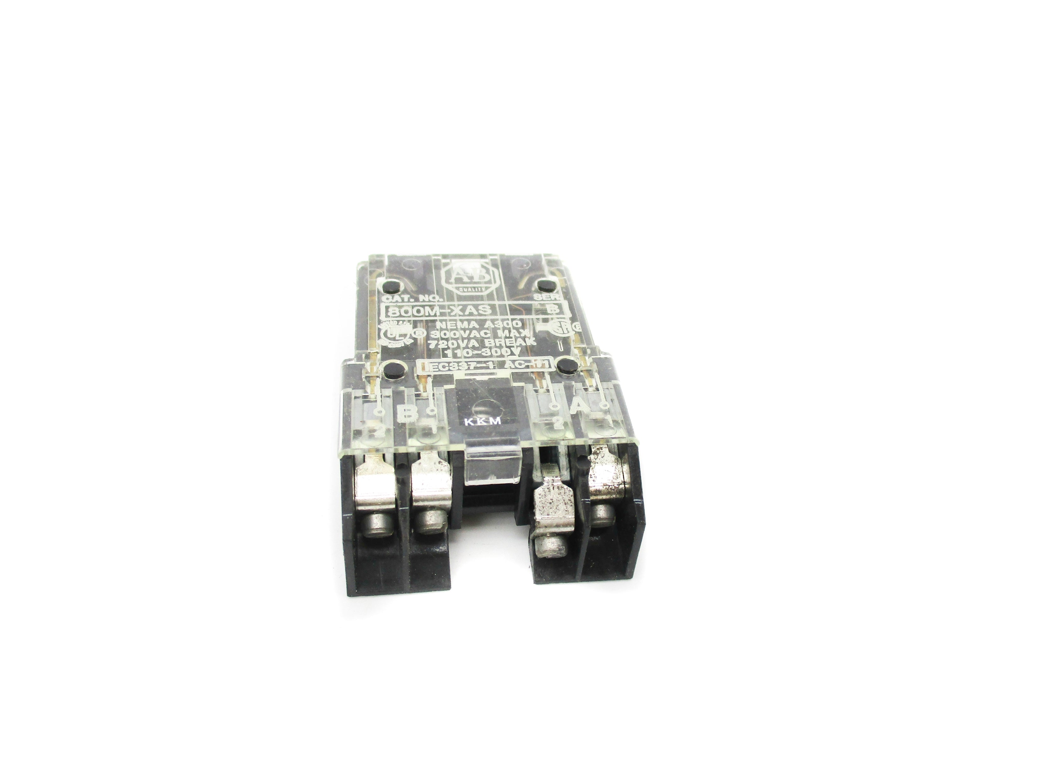 INDUSTRIAL SPARE PART 800M-XAS SER. B 300VAC (BK/YL) NSMP