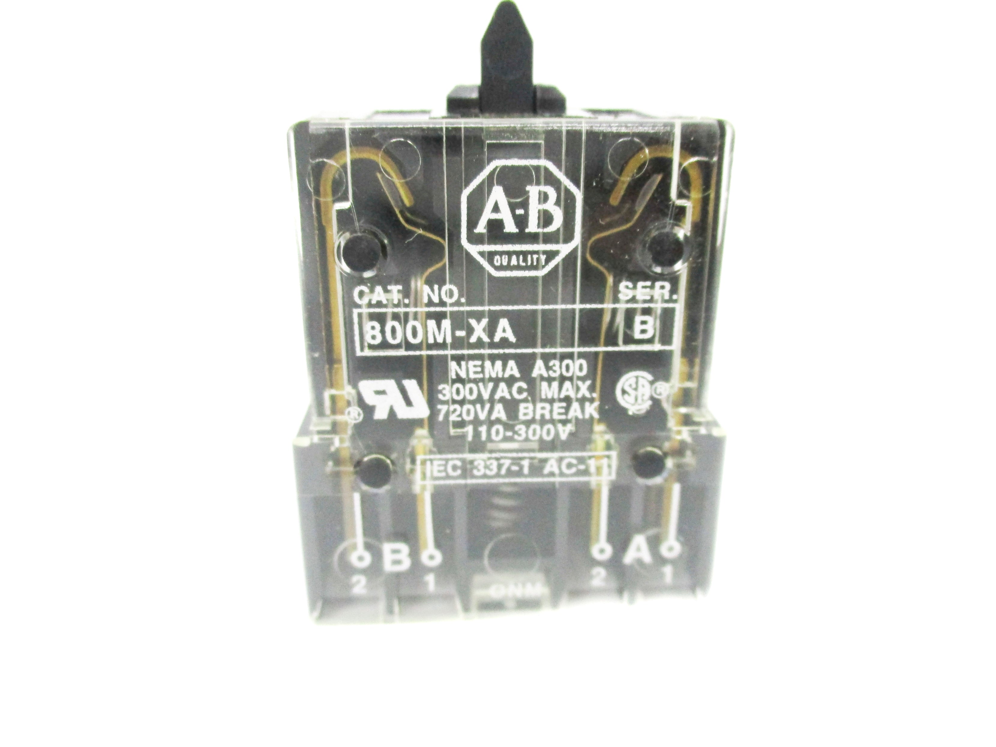 INDUSTRIAL SPARE PART 800M-XA SER. B 300VAC NSNP