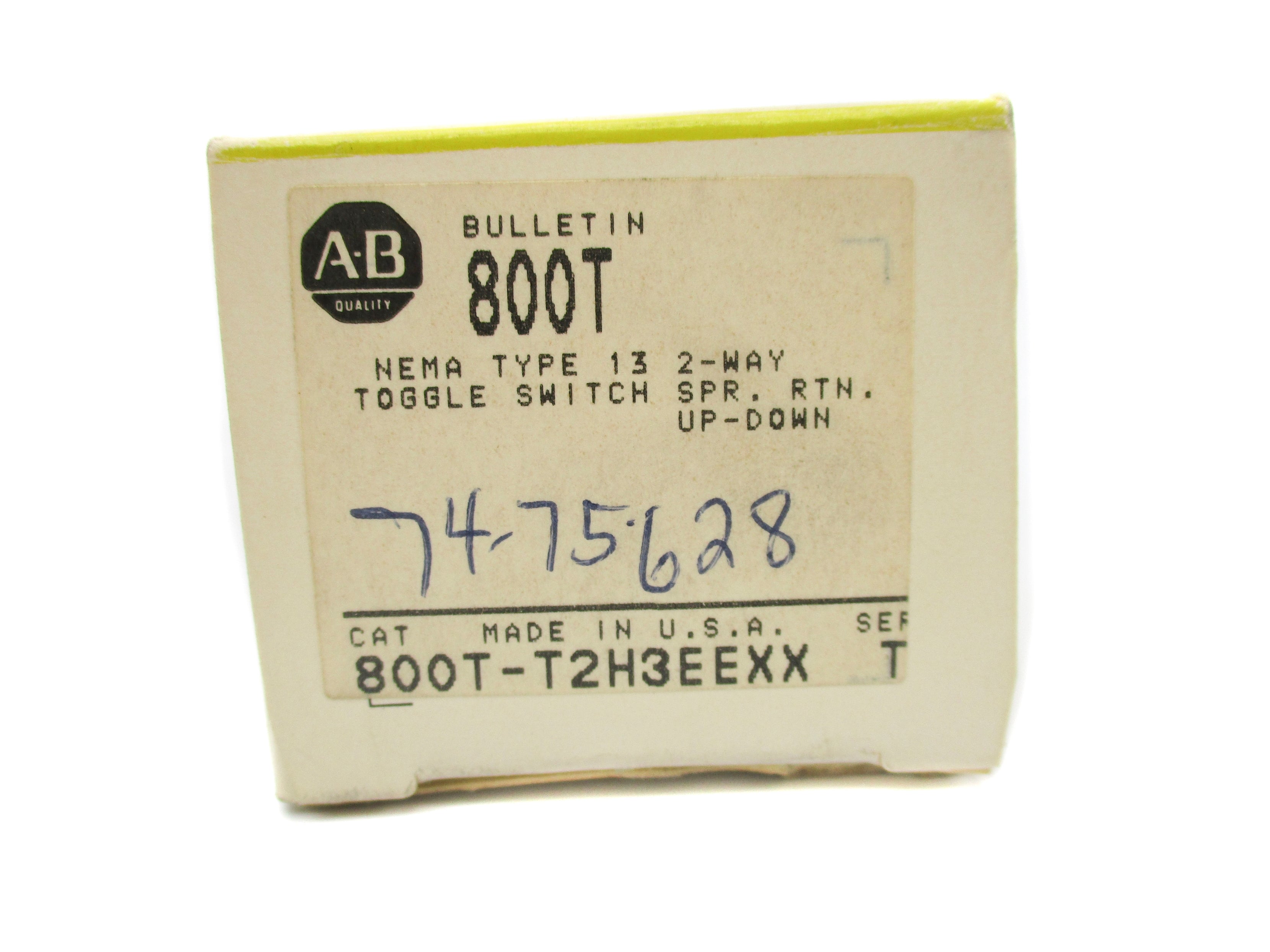 INDUSTRIAL SPARE PART 800T-T2H3EEXX SER. T (BK/YL) NSMP