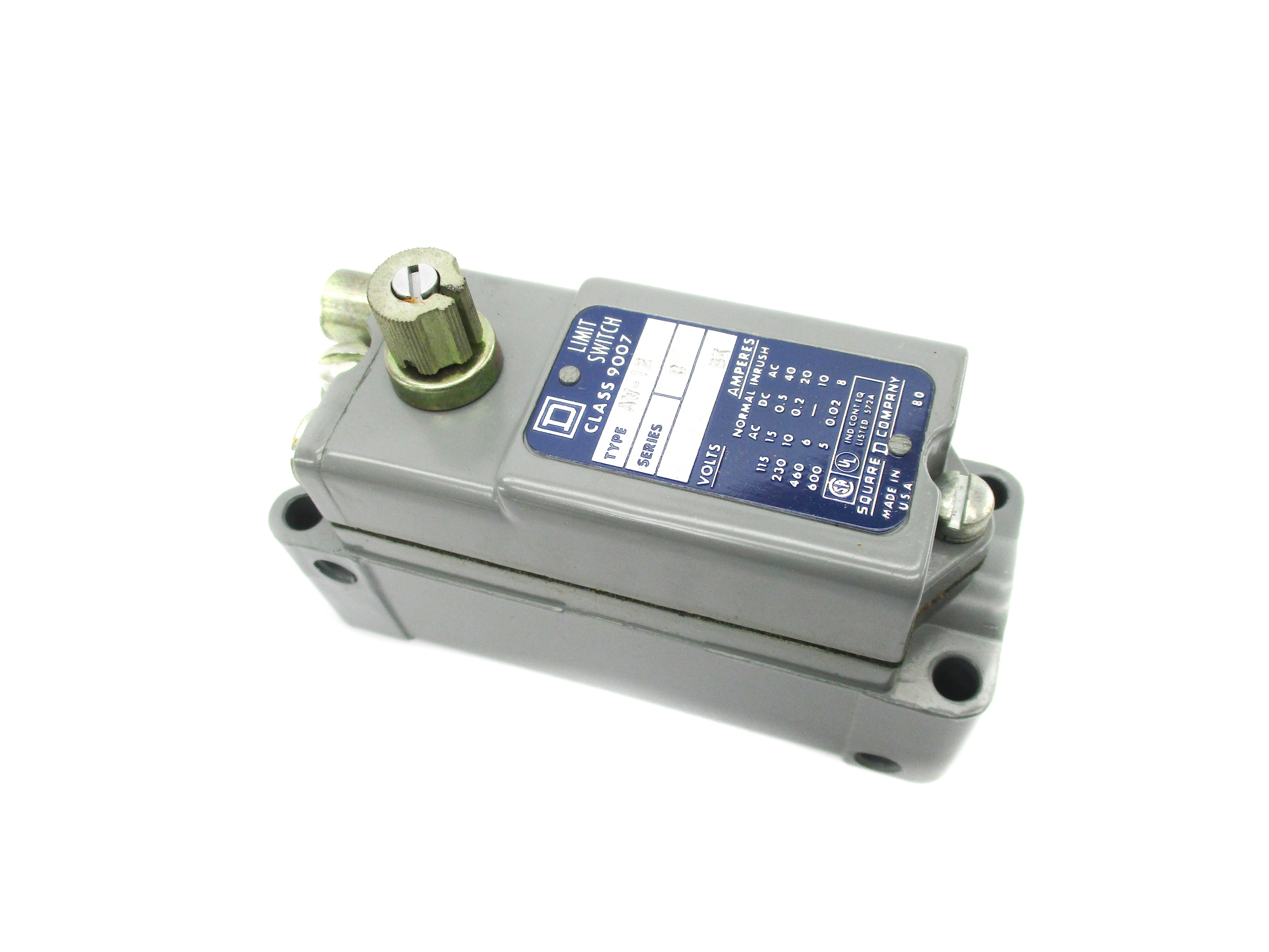 SQUARE D 9007AW12 SER. C 600VAC-DC NSMP