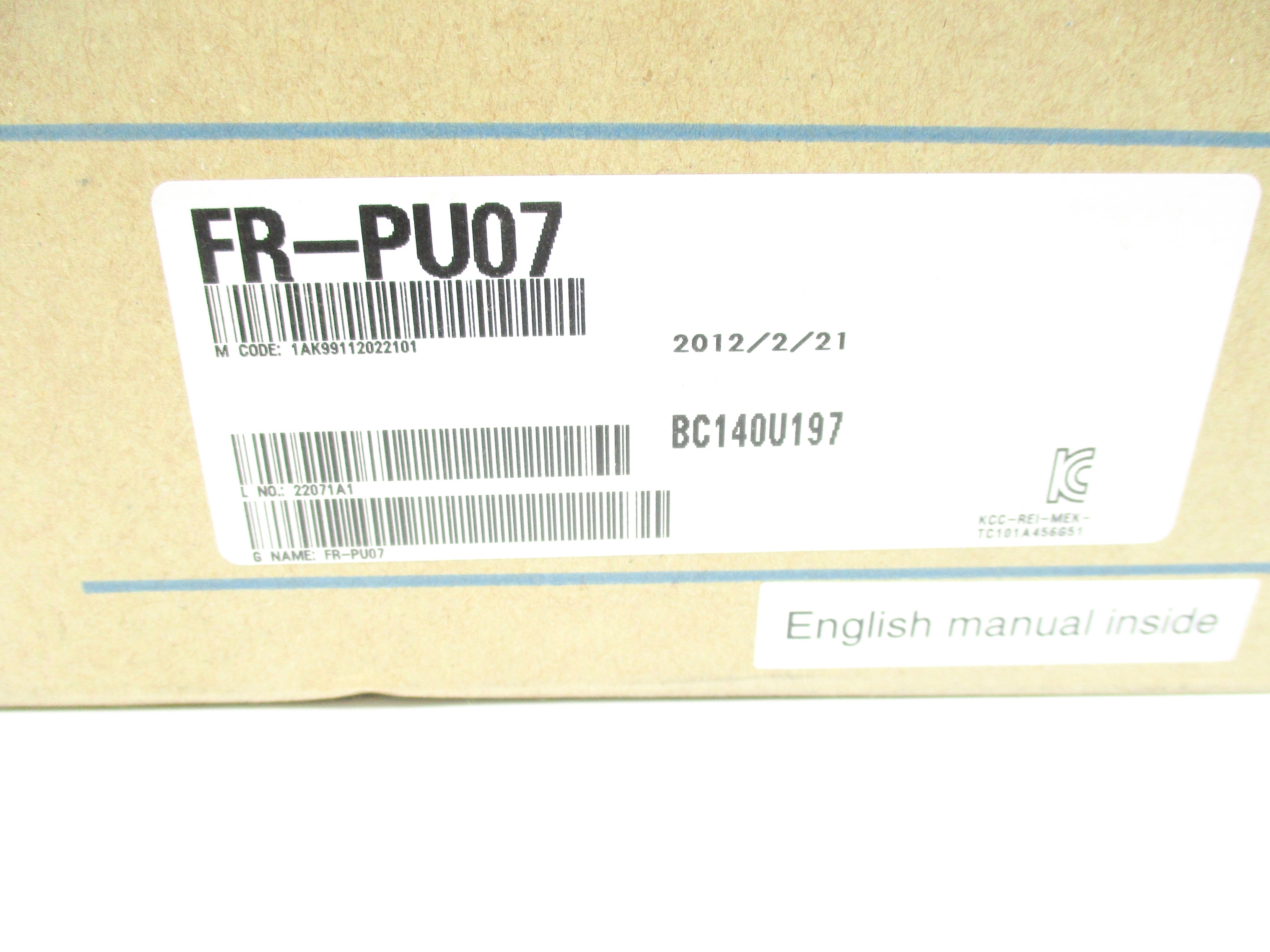 MITSUBISHI FR-PU07 NSMP