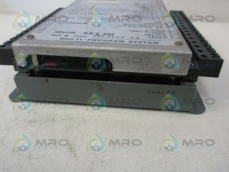 GEMCO 1989M16R12SEM PROGRAMMABLE LIMIT SWITCH UNMP