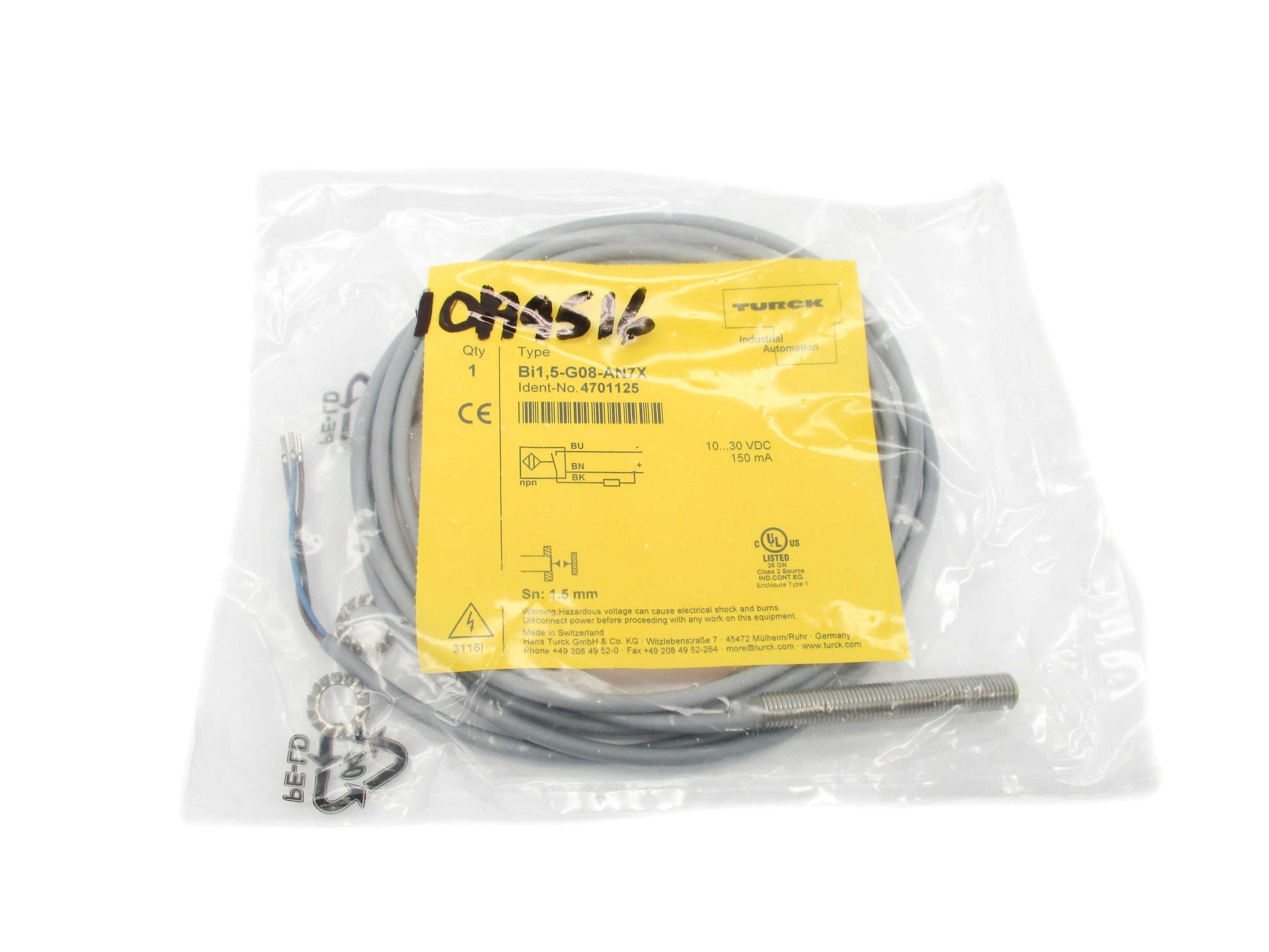 TURCK BI15-G08-AN7X NSMP