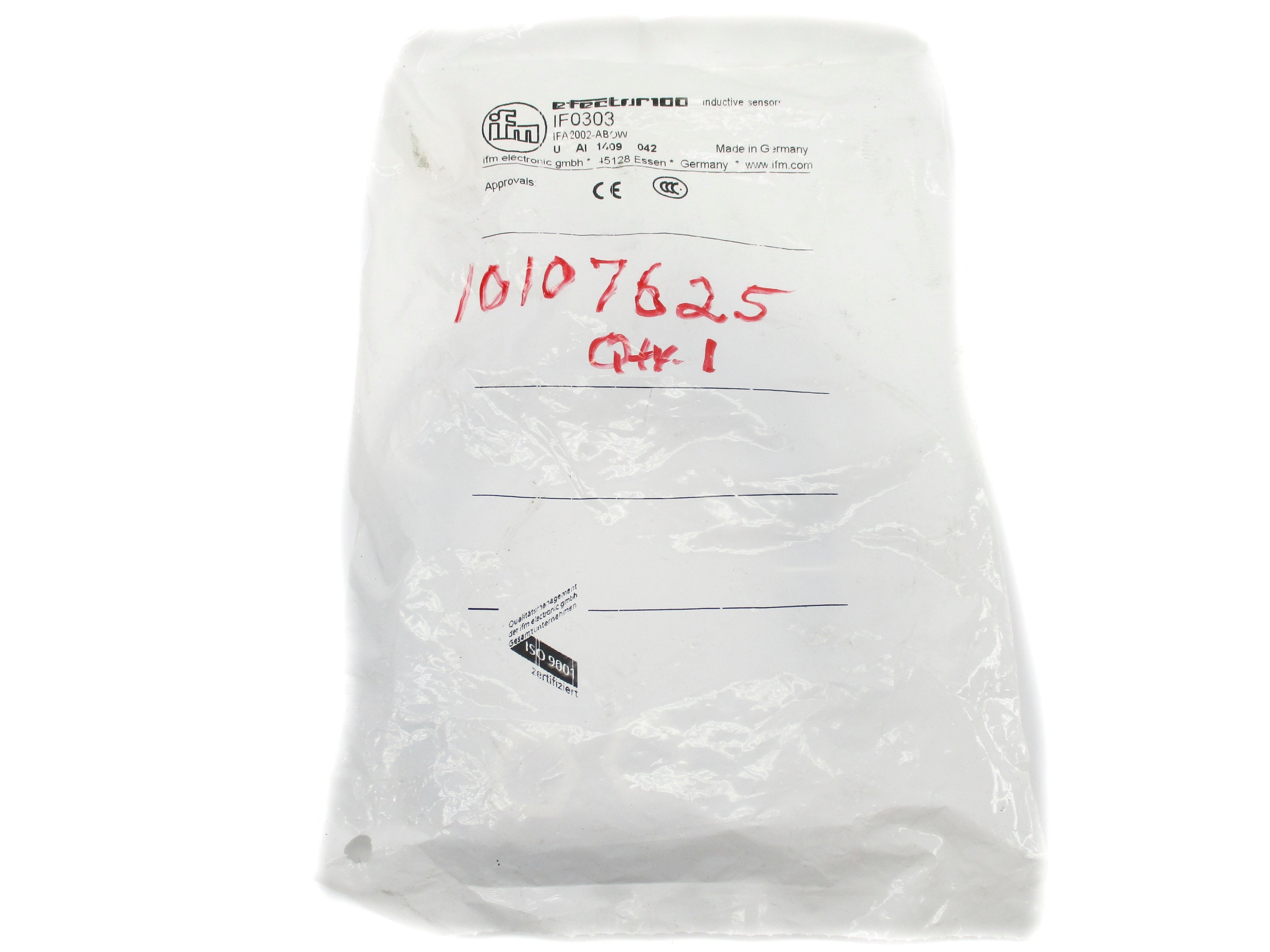 IFM EFECTOR IFA2002-ABOW IF0303 20-250VAC NSMP