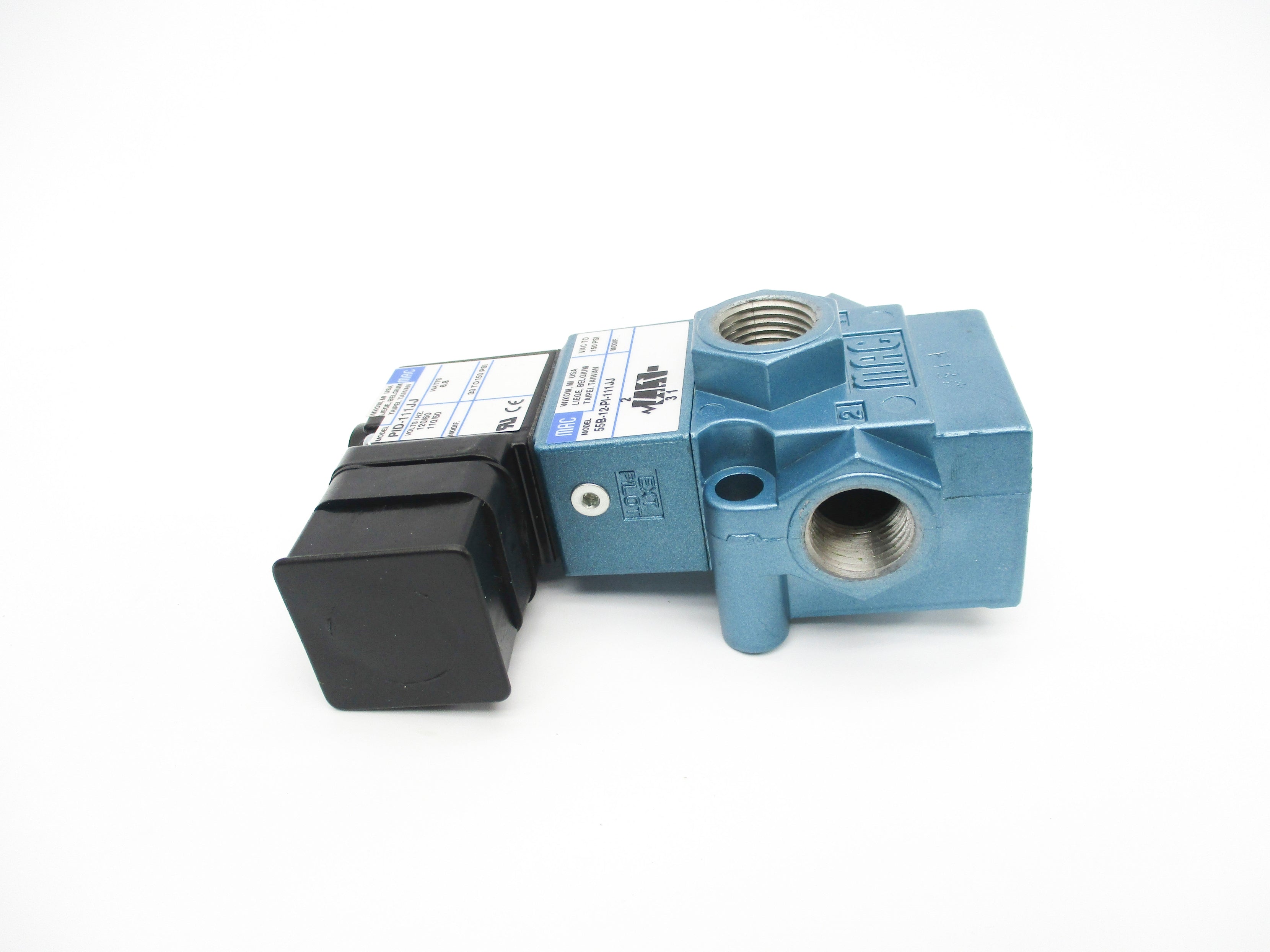 MAC 55B-12-PI-111JJ 120/110V 30-150PSI NSMP