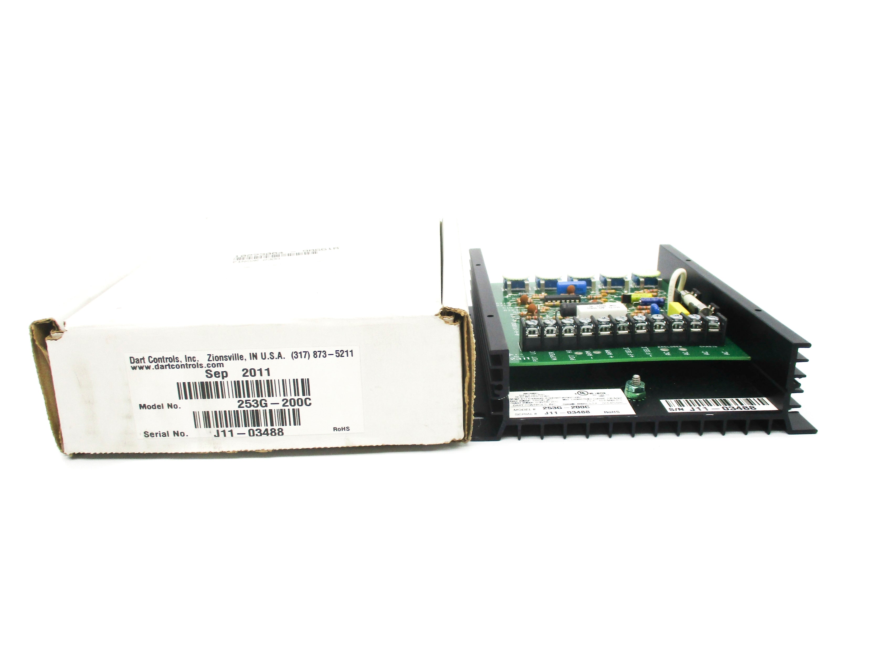 DART CONTROLS 253G-200C 120/240VAC 10.8A NSMP