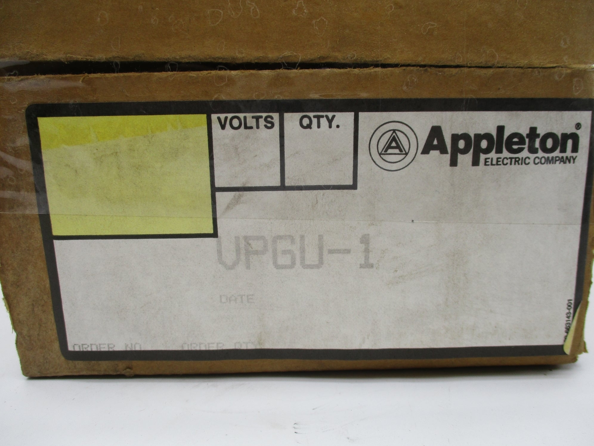 APPLETON VPGU-1 NSMP